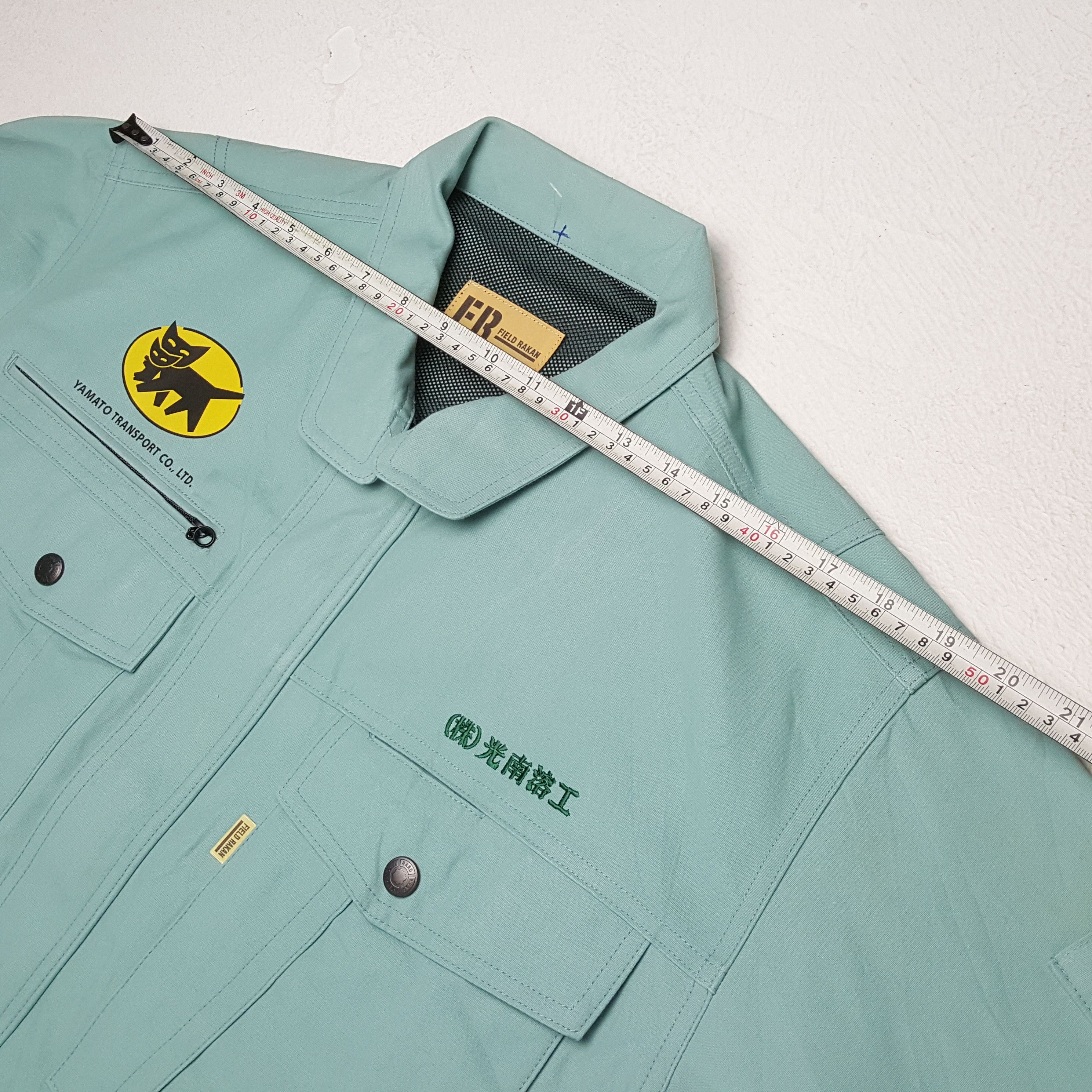 Japanese Brand × Vintage Vintage YAMATO TRANSPORT Japanese Racing Custom Jacket Size US M / EU 48-50 / 2 - 5 Thumbnail