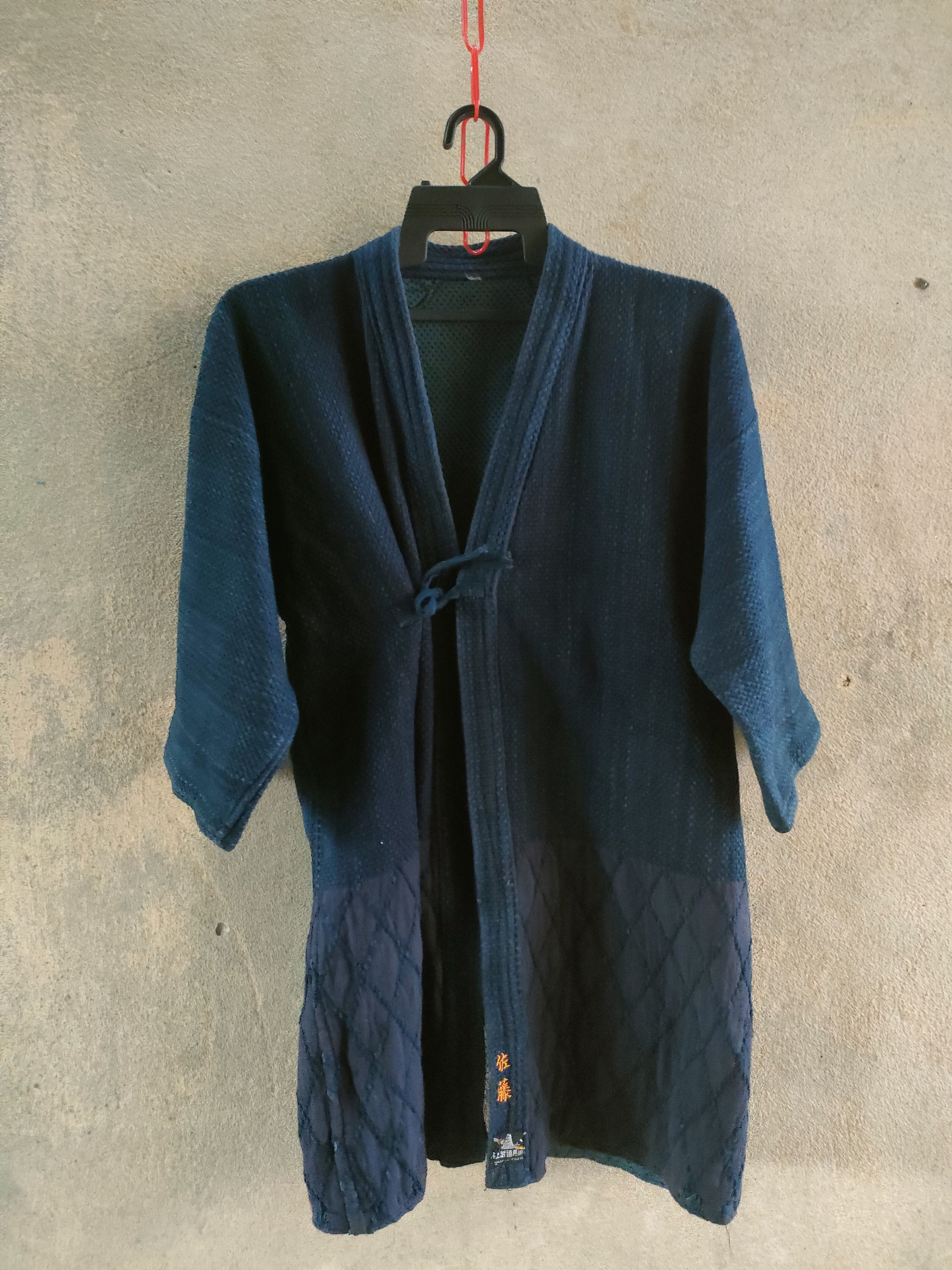 Indigo Indigo Blue Dye Shashiko Narogi Kimono Visvim Size US M / EU 48-50 / 2 - 4 Thumbnail
