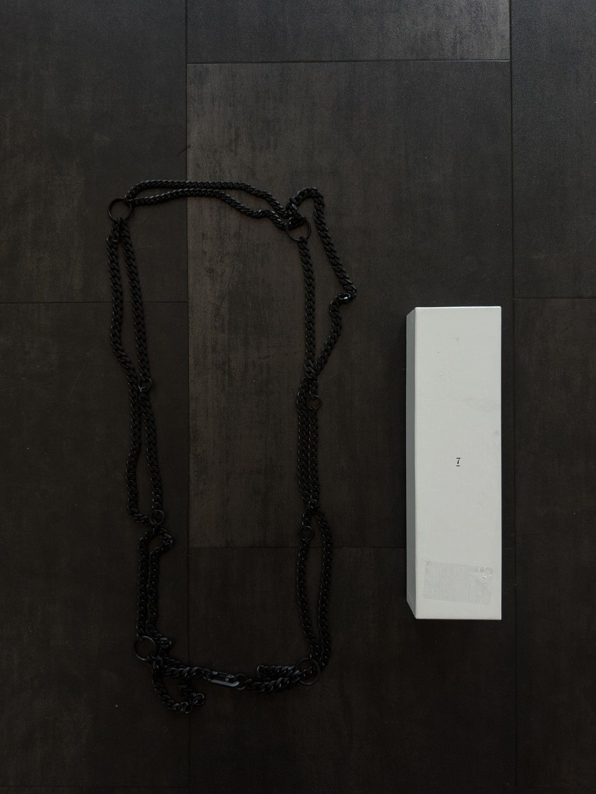 NWT JULIUS FW 2023 BLACK BODY CHAIN HARNESS