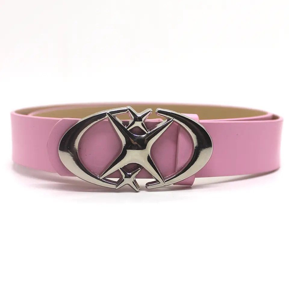 Vintage Moon Star Buckle Belt Size ONE SIZE - 3 Thumbnail