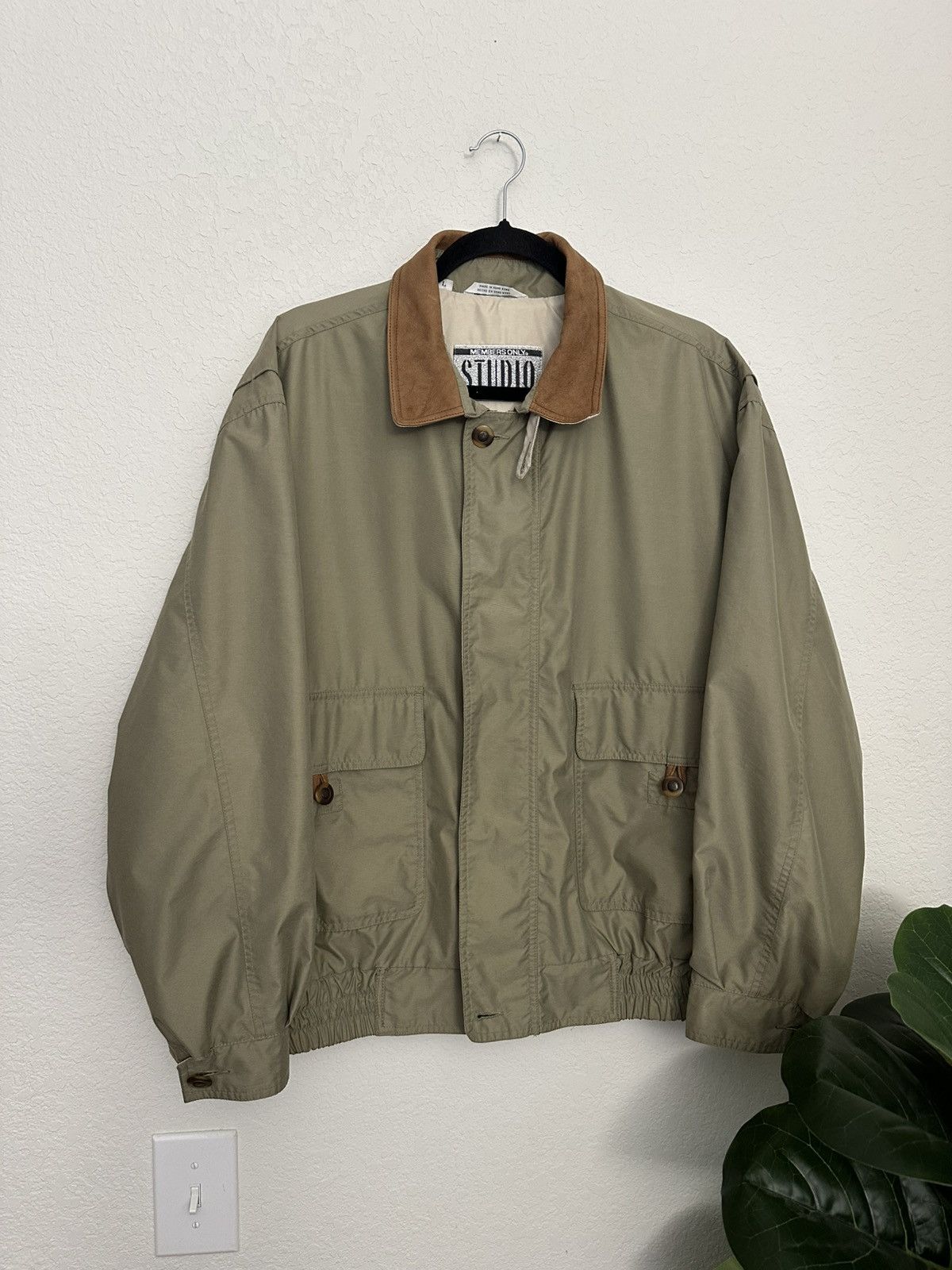 Members Only × Vintage Vintage 80s Members Only Studio Concepts Rare bomber Jacket Size US L / EU 52-54 / 3 - 2 Thumbnail