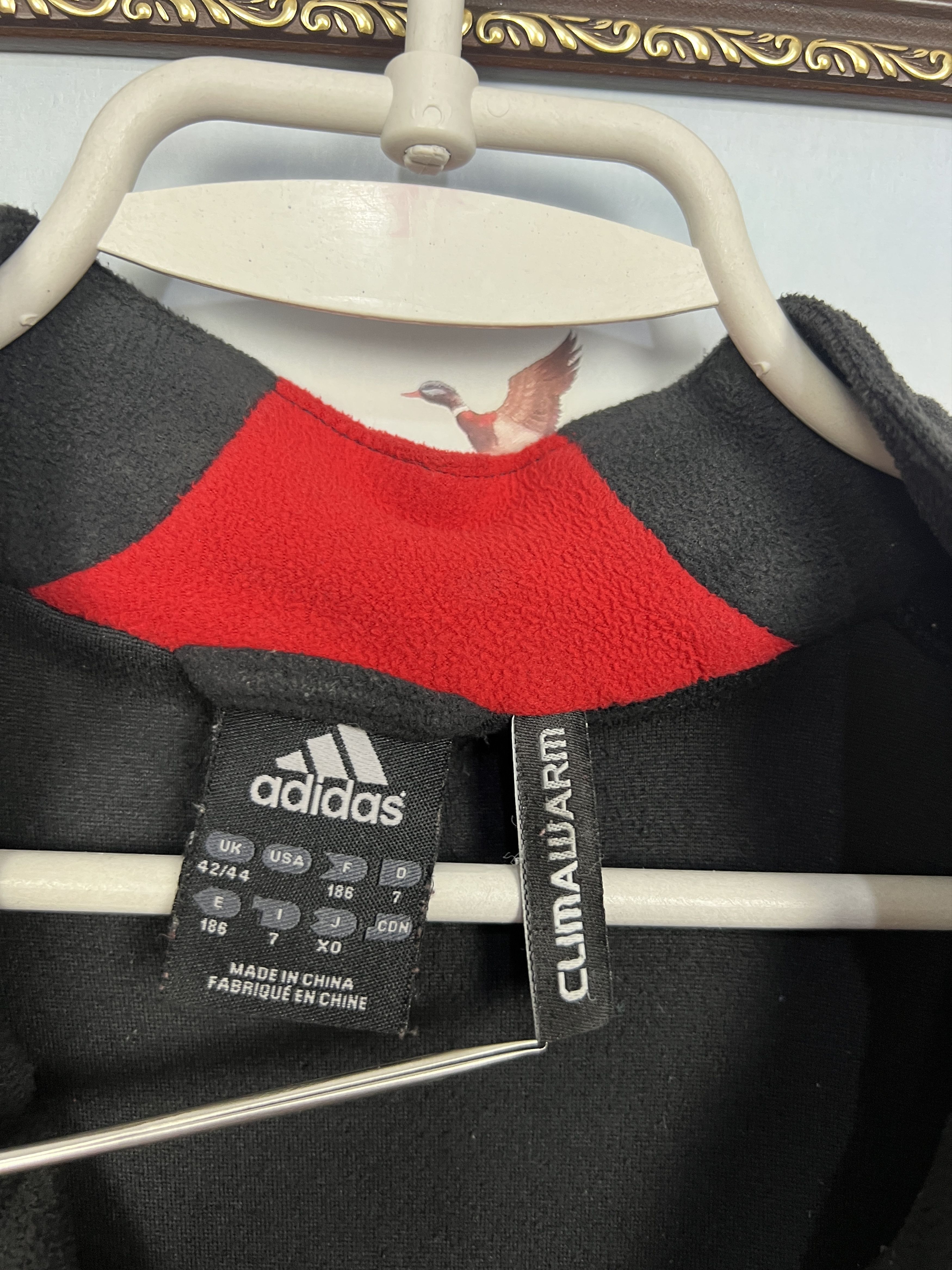 Adidas Vintage Liverpool Fleece Jacket Soccer Track Top Sweatshirt Size US L / EU 52-54 / 3 - 7 Thumbnail