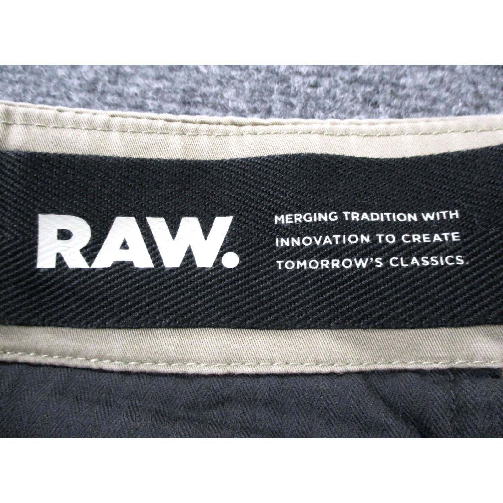 G-Star G-Star Raw Pants Mens 36 X 30 Beige Cargo Zip 3D Regular Skater Khaki Tactical Pants Mens Regular Beige Cargo Pocket Baggy Size US 36 / EU 52 - 7 Thumbnail