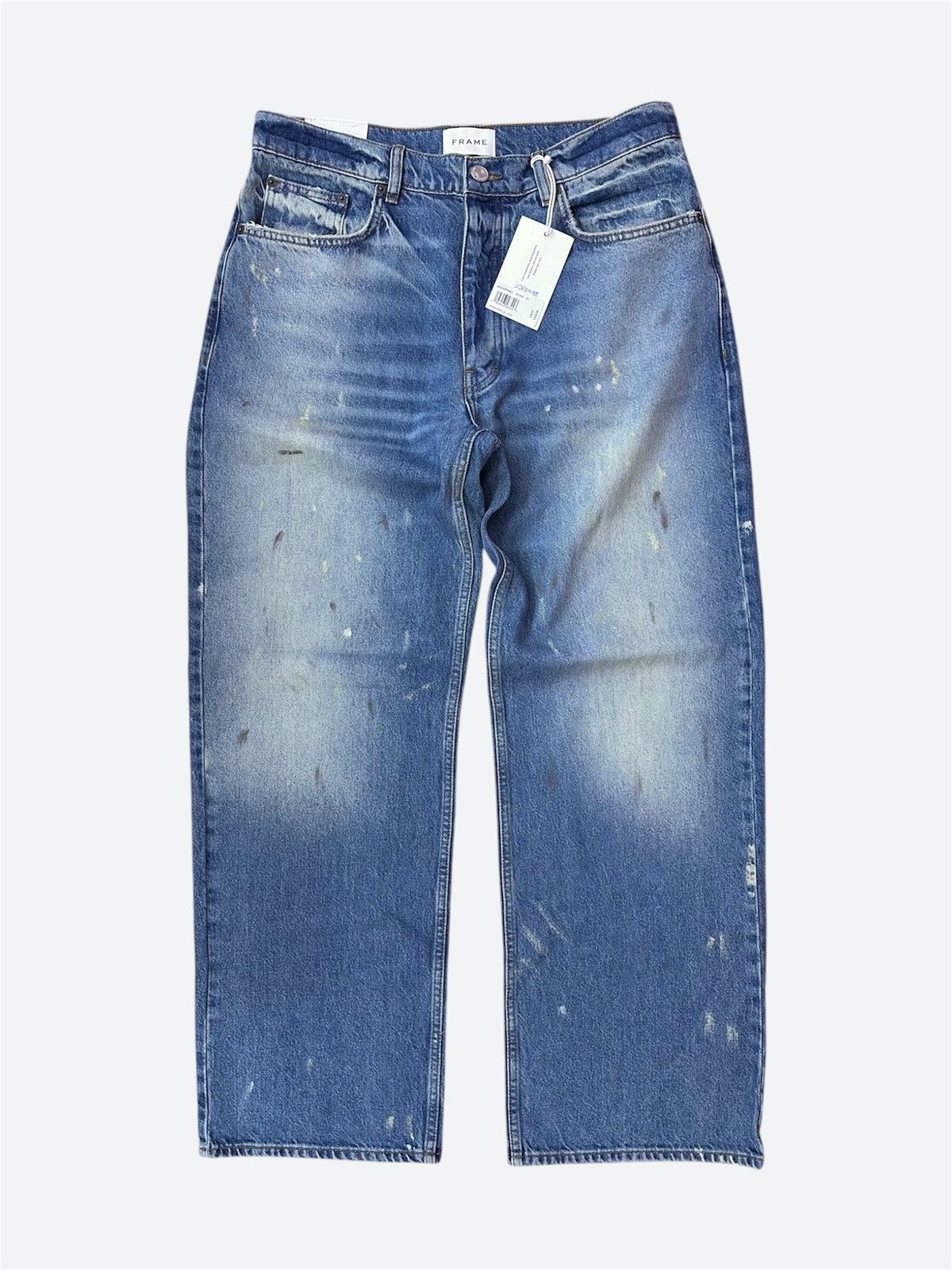 Frame Frame Extra Wide Jeans Washed Blue 31 Size US 31 - 2 Thumbnail