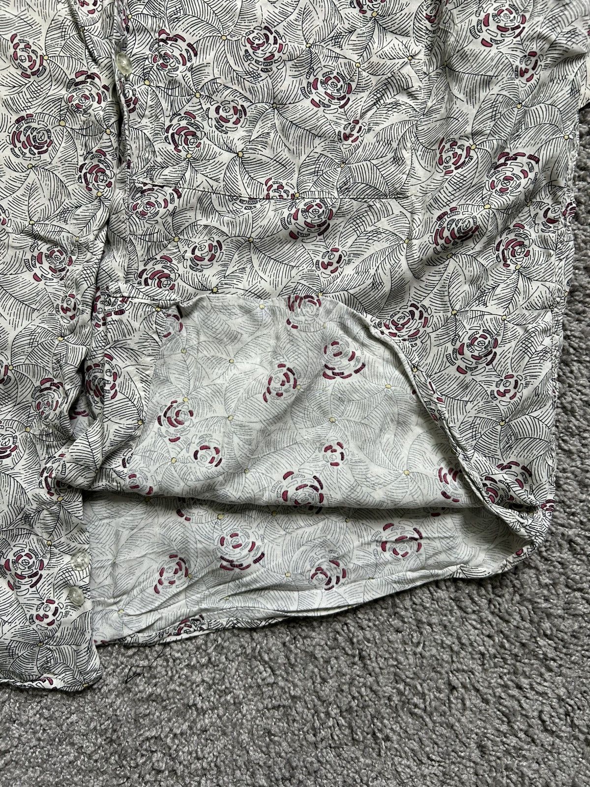 Vintage Vintage 70s Reunion Rayon Short Sleeve Button Up Size US L / EU 52-54 / 3 - 4 Thumbnail