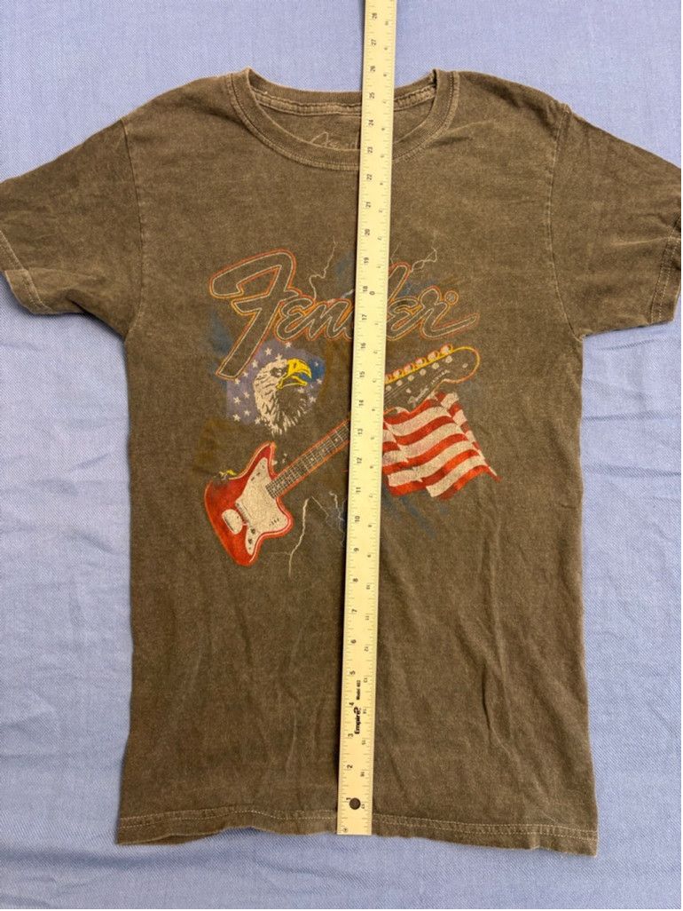 Fender Men's Fender Graphic T-Shirt XS Brown Size US XS / EU 42 / 0 - 4 Thumbnail