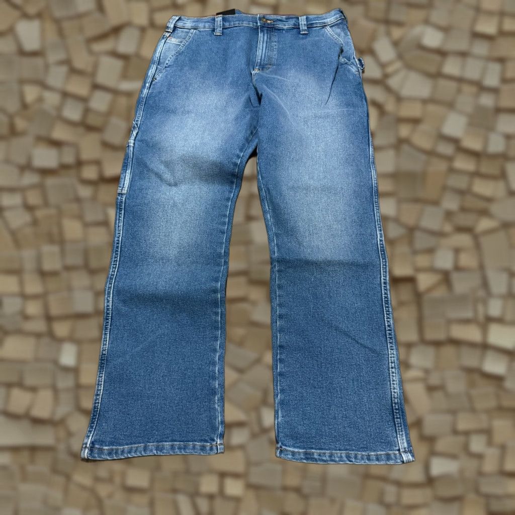 Dickies Dickies Jeans Men's Size 34 Blue Denim Straight Leg Mid Rise Medium Wash NWT Size US 34 / EU 50 - 1 Thumbnail