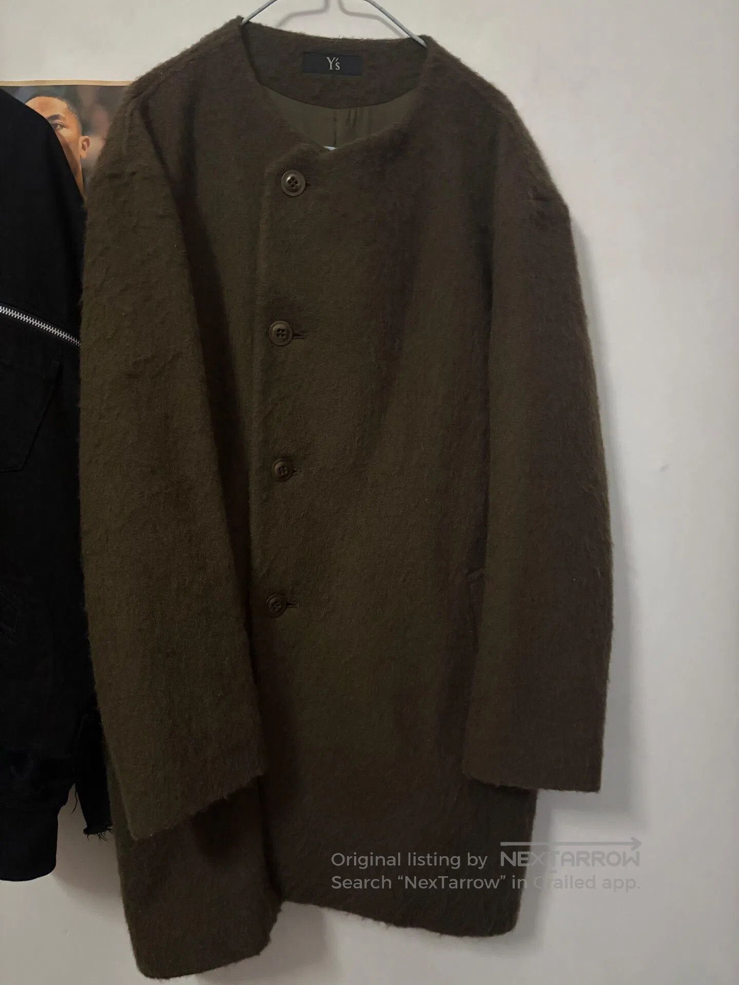 Yohji Yamamoto Yohji Yamamoto Long Uncollared Jacket. Size M / US 6-8 / IT 42-44 - 1 Thumbnail