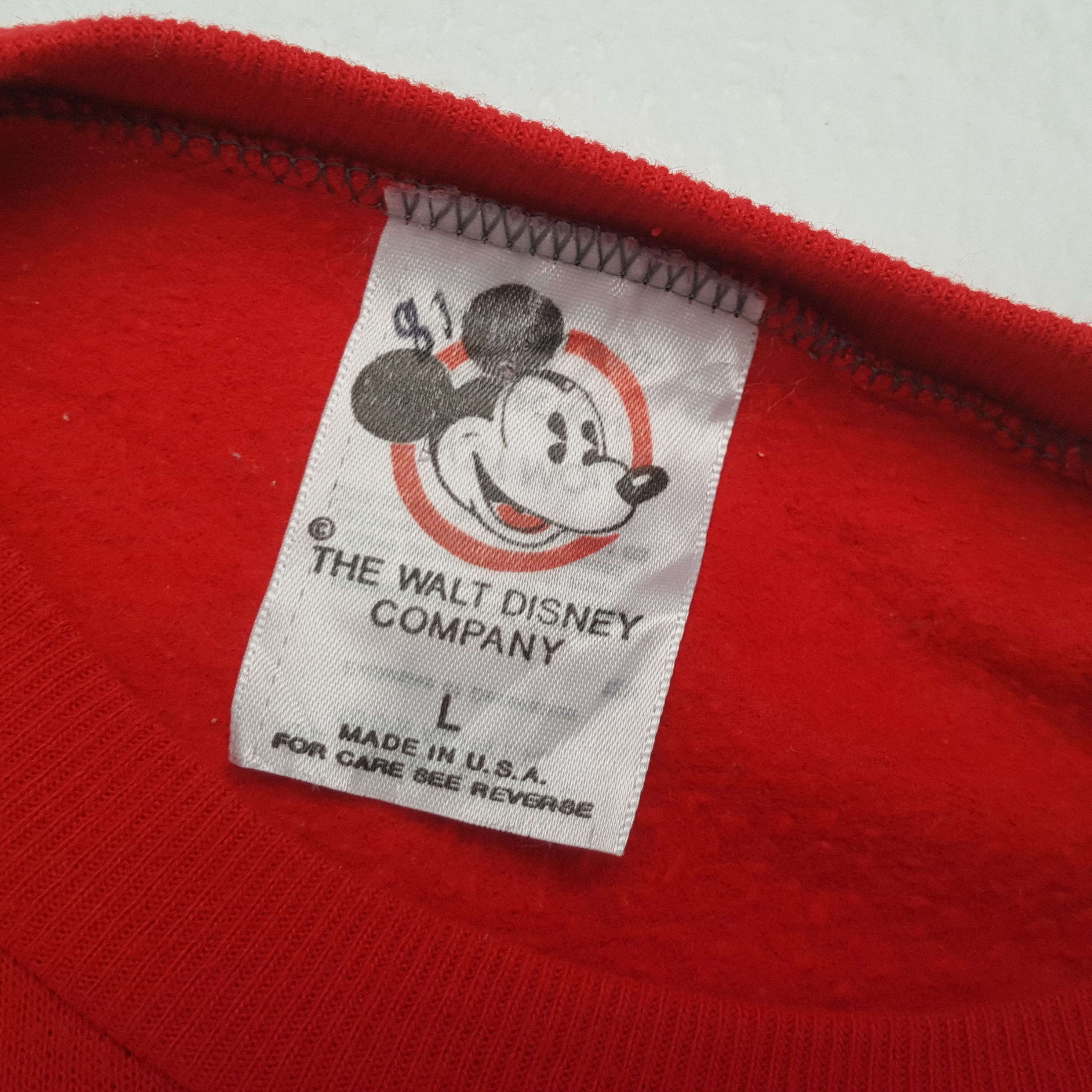 Vintage Christmas Mickey Mouse Streetwear Style Sweatshirt RR5 Size US M / EU 48-50 / 2 - 5 Thumbnail