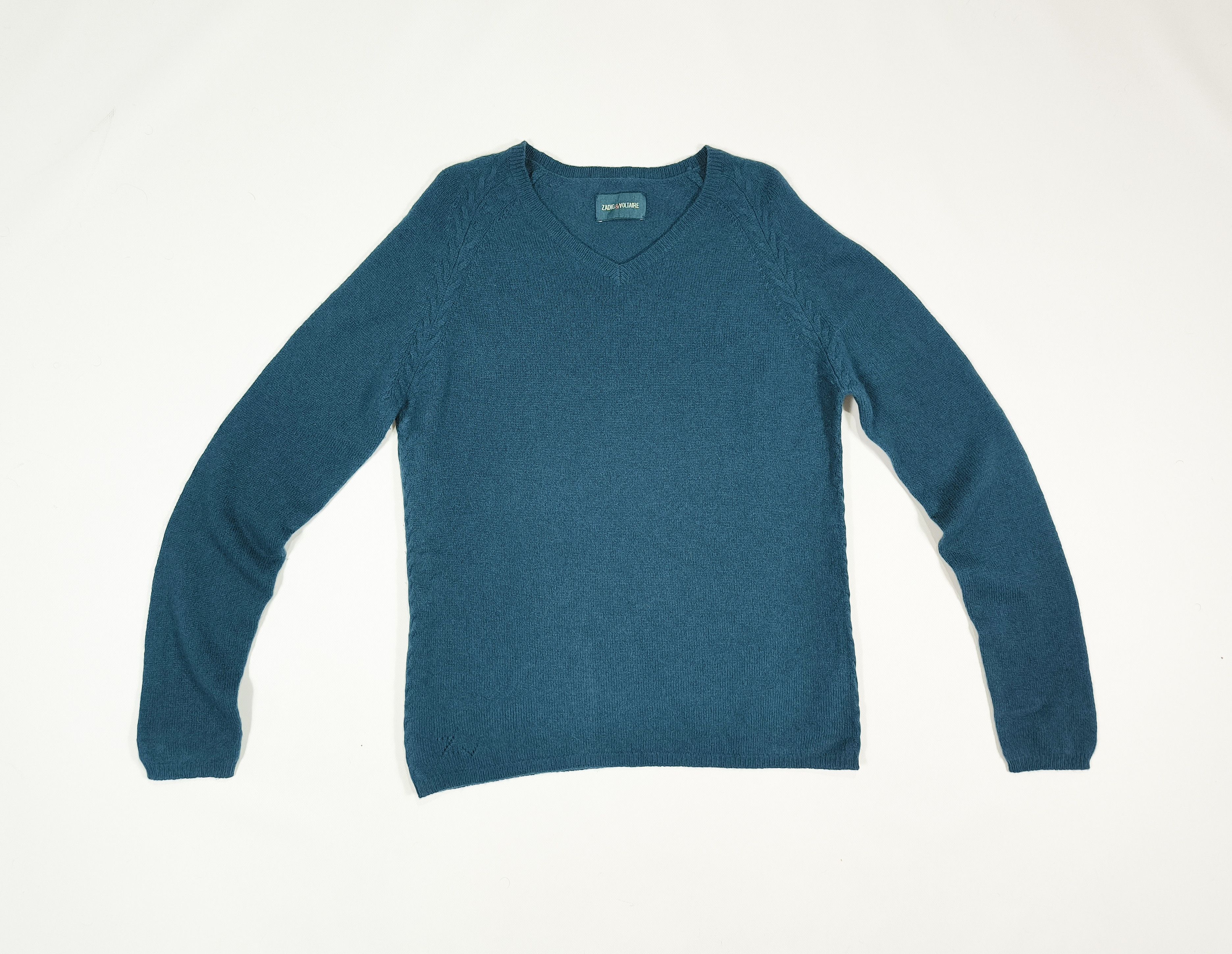 Zadig & Voltaire Zadig & Voltaire V-Neck Wool Sweater Size L Size L / US 10 / IT 46 - 1 Thumbnail