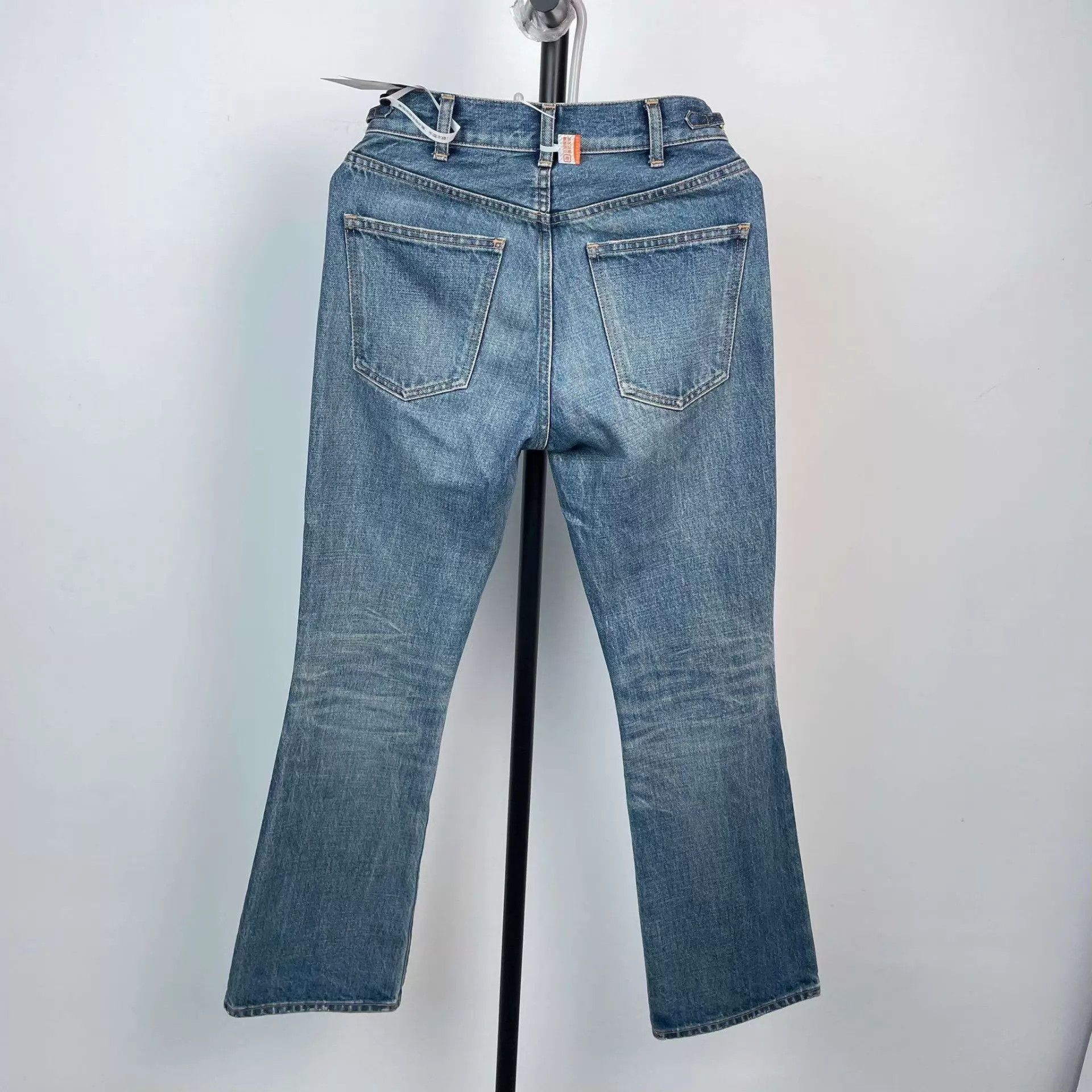 Celine Celine Denim Triumph Arc Pants 25 Blue 95 New Size 25" / US 0 / IT 36 - 2 Thumbnail