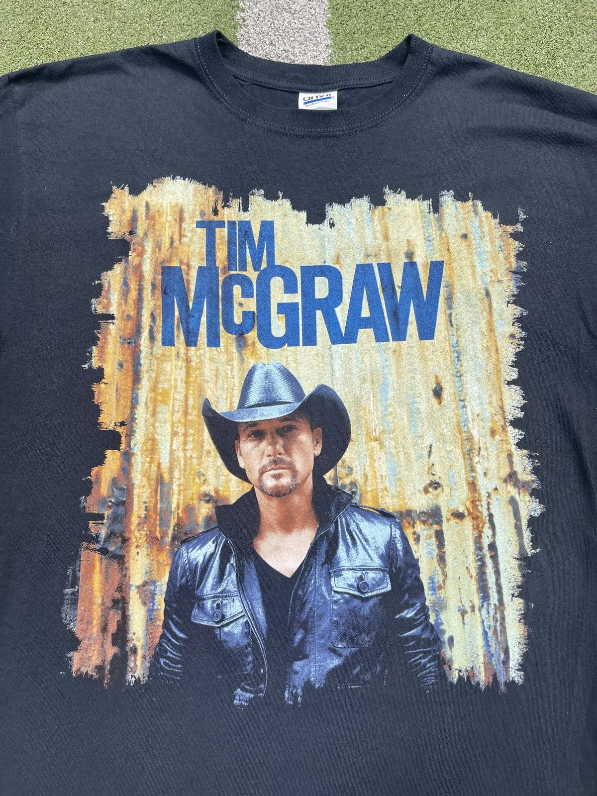 Band Tees Tim McGraw 2012 Country Rock Band Concert Tour T-Shirt Size US L / EU 52-54 / 3 - 2 Thumbnail