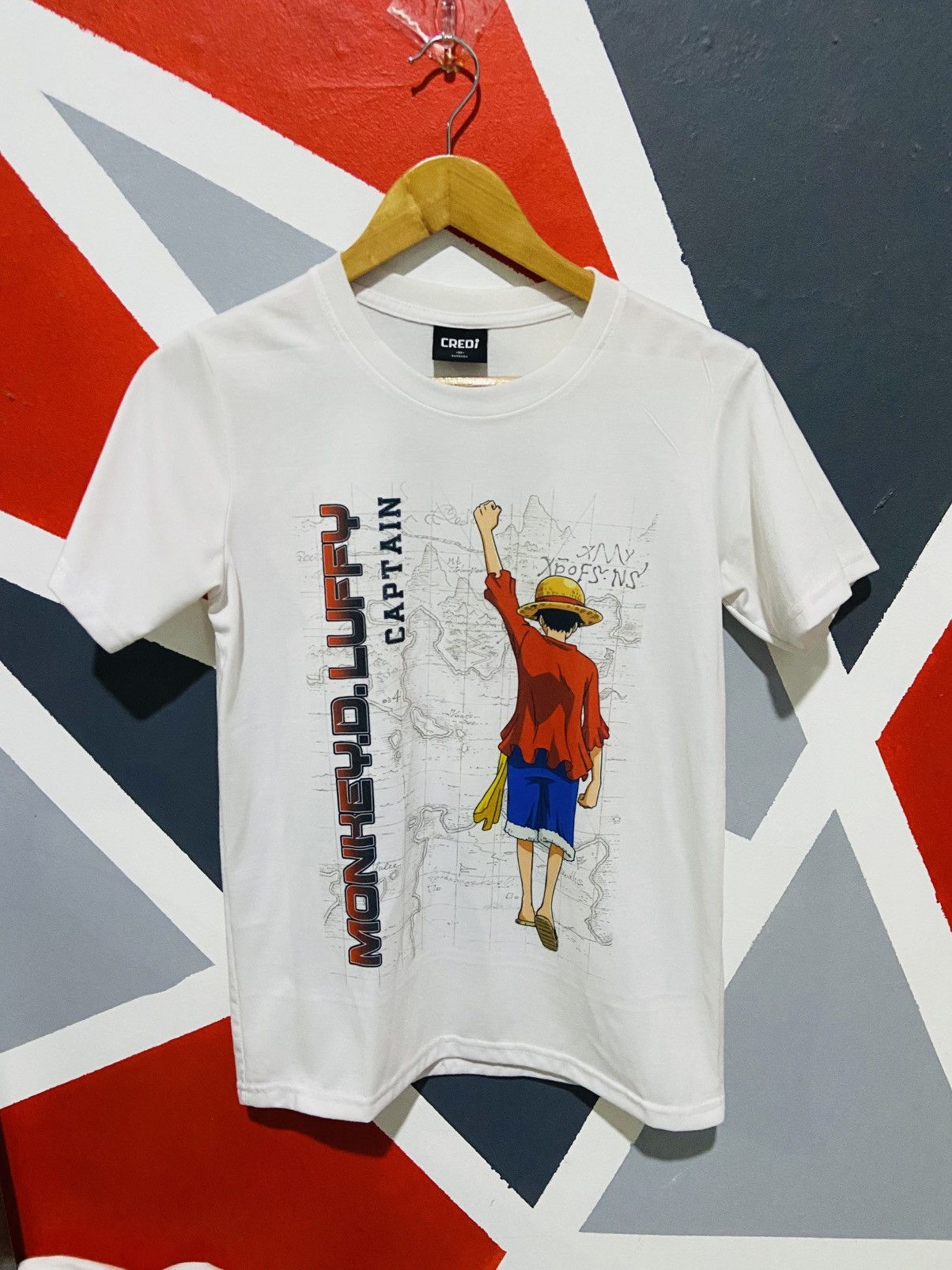 Anime Captain Monkey D Luffy Size US S / EU 44-46 / 1 - 1 Thumbnail
