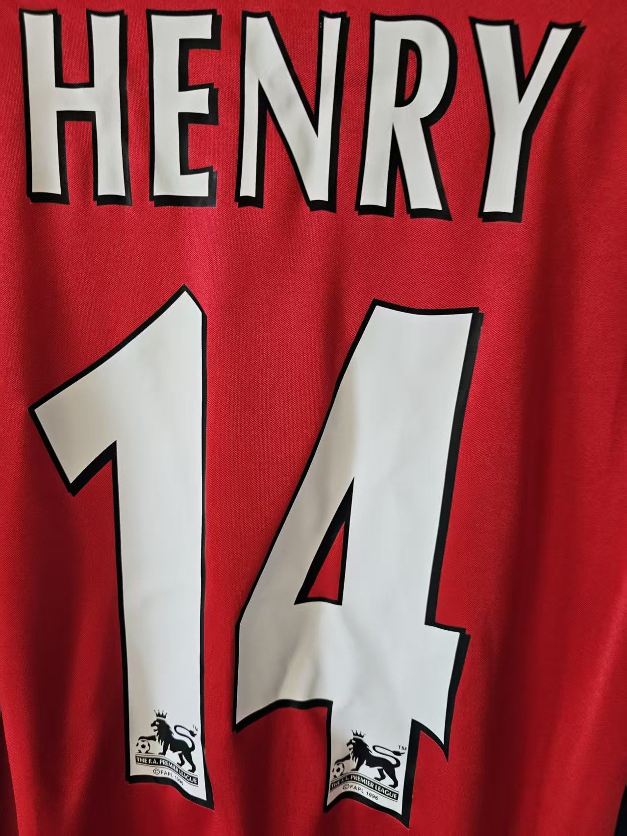 Other 1998 1999 Arsenal #14 Thierry Henry Jersey Size US S / EU 44-46 / 1 - 7 Thumbnail