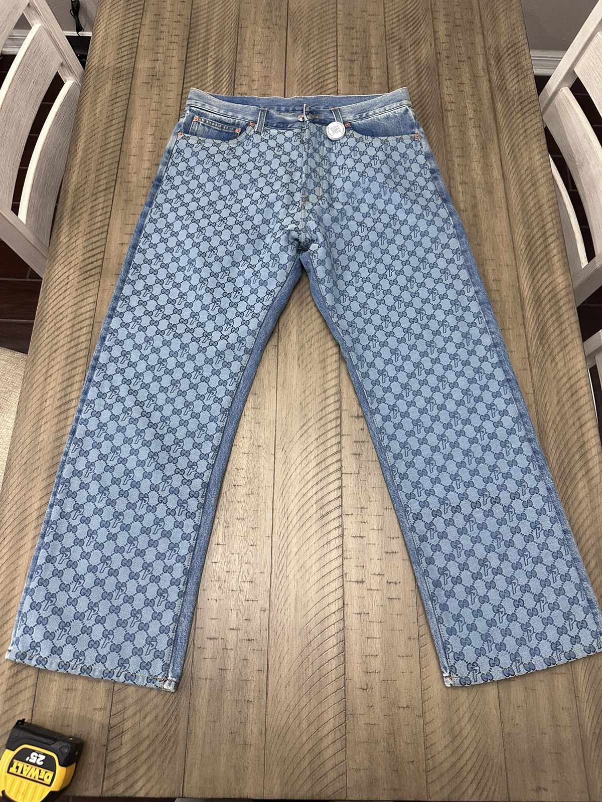Gucci × Palace Gucci Palace jeans Size US 32 / EU 48 - 1 Thumbnail