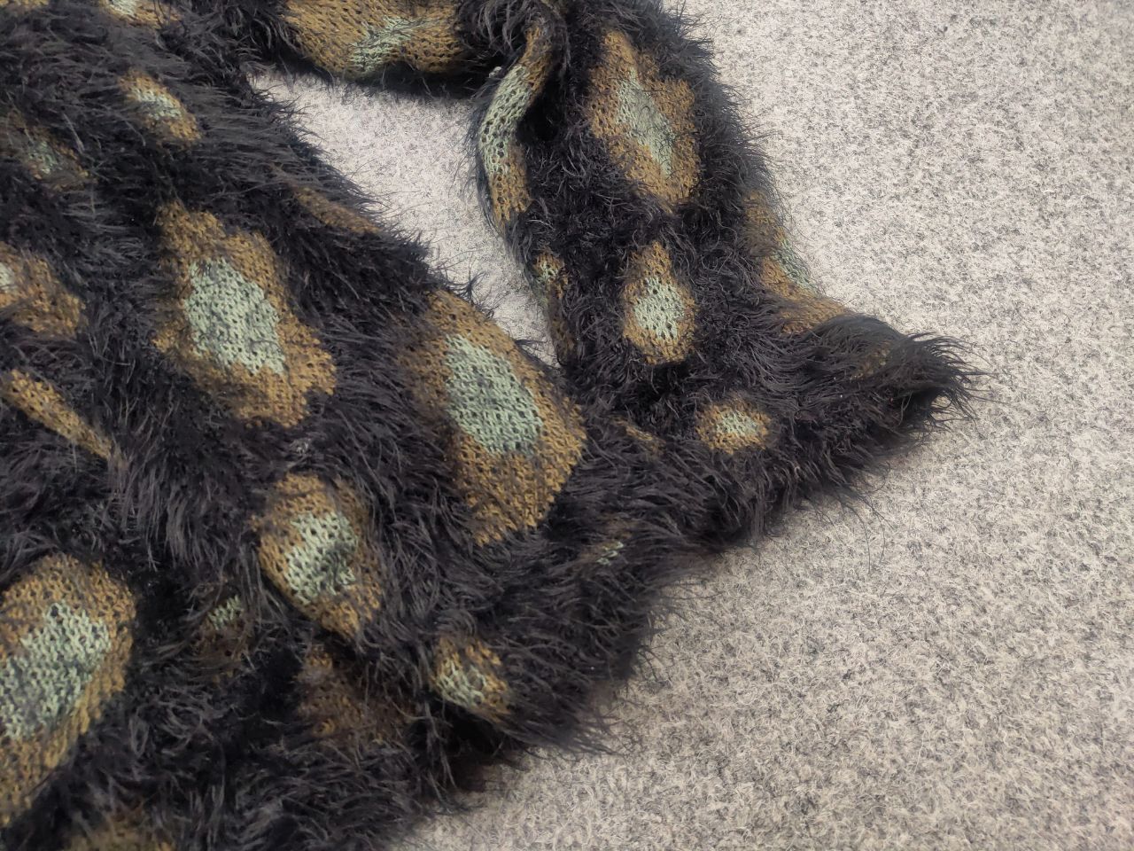 If Six Was Nine Vintage leopard Mohair Style Black Sweater Y2K hysteric Size US S / EU 44-46 / 1 - 10 Thumbnail