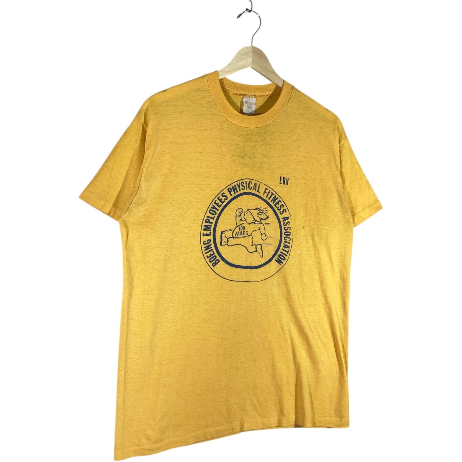 Vintage Vintage Boeing Employees Fitness Tee XL Size US XL / EU 56 / 4 - 4 Thumbnail