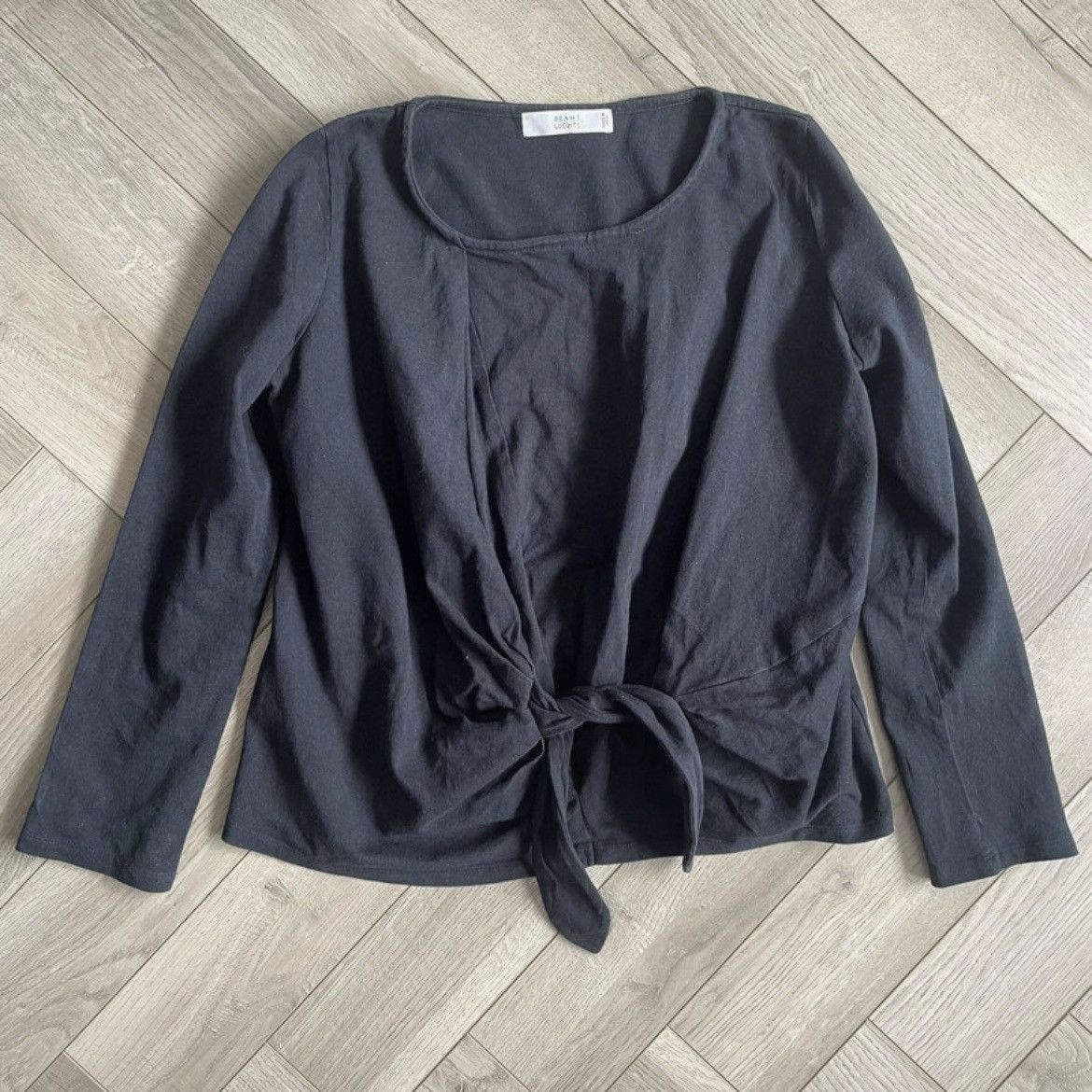 Beams Japan Beams Lights FW10 Archive Parisian Chic Draped Tie Front Top Size XS / US 0-2 / IT 36-38 - 1 Thumbnail