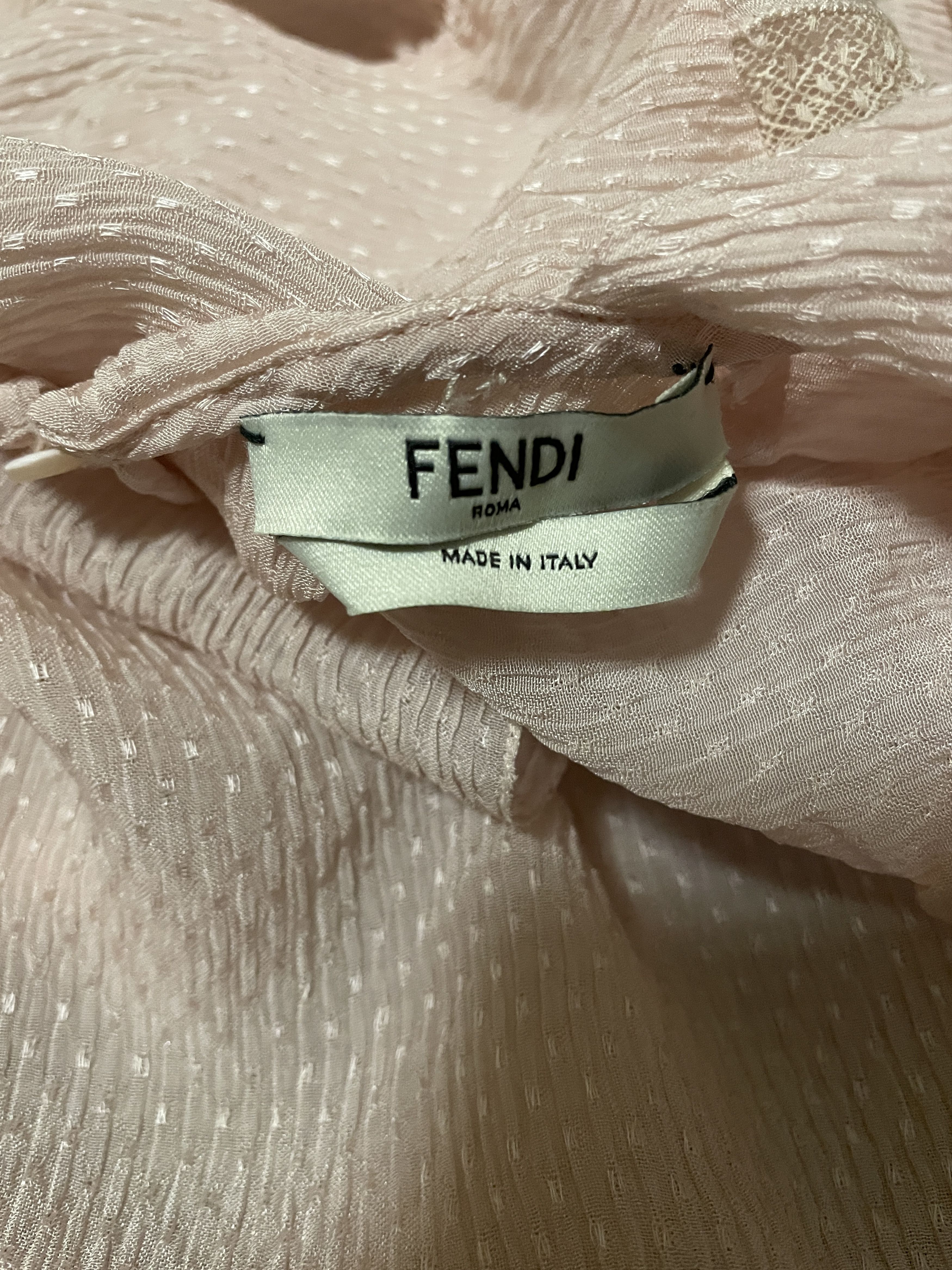 Fendi Fendi fashions Lace Top size 40/M Size M / US 6-8 / IT 42-44 - 7 Thumbnail