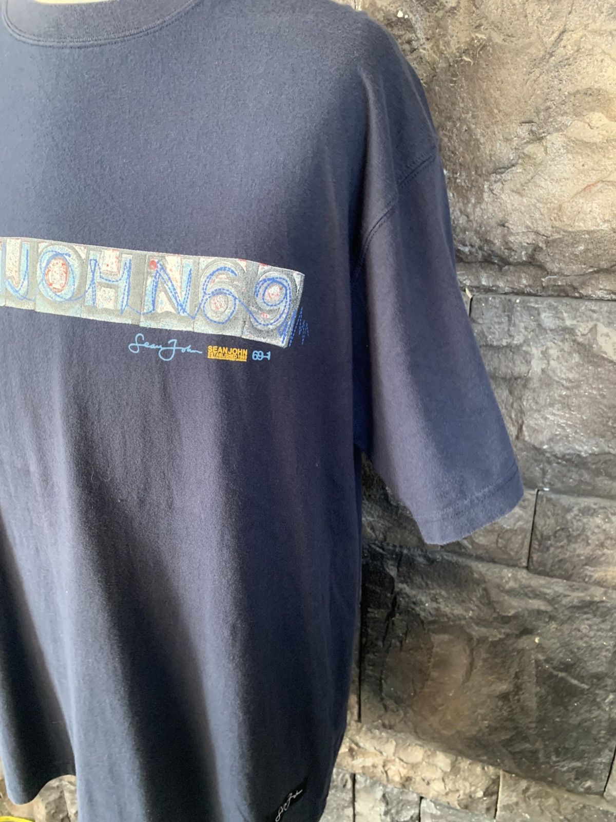 Sean John Vintage Sean John 69 Streetwear T shirt Size US XL / EU 56 / 4 - 3 Thumbnail