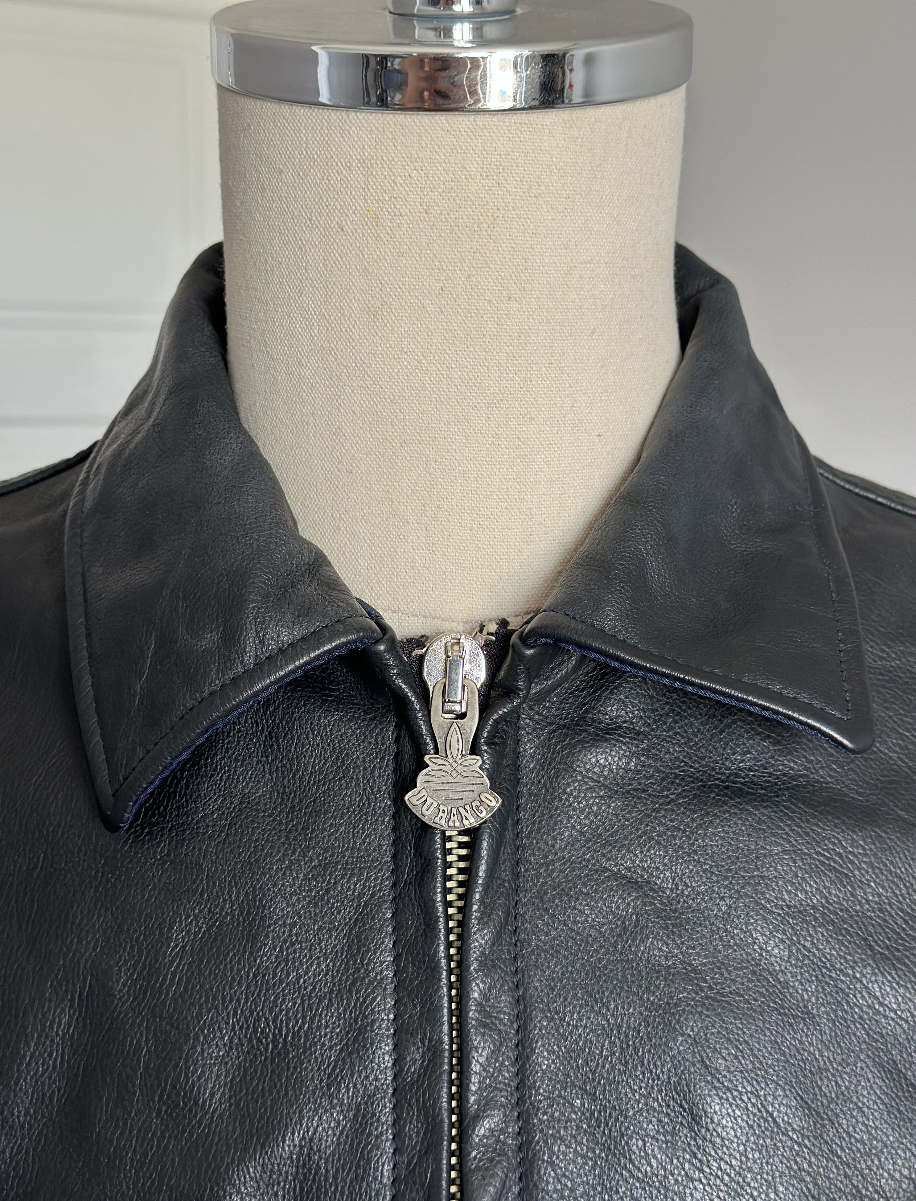 Durango DURANGO Men's Leather Nylon Jacket Size M Casual Clothing Size US M / EU 48-50 / 2 - 4 Thumbnail