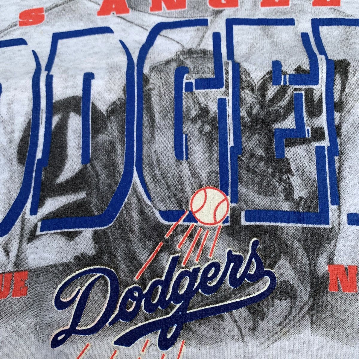 MLB Vintage 1990s Nutmeg MLB Dodgers Hideo Nomo Baseball Size US L / EU 52-54 / 3 - 8 Thumbnail