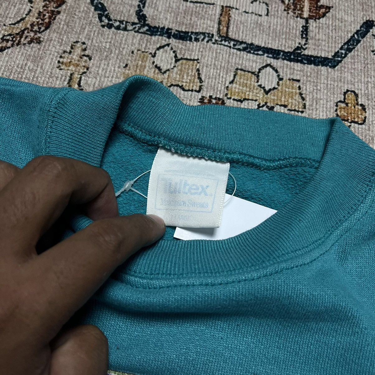Tultex × Vintage VintageTultex 90's Sail Boat Blue Green Size US XL / EU 56 / 4 - 5 Thumbnail