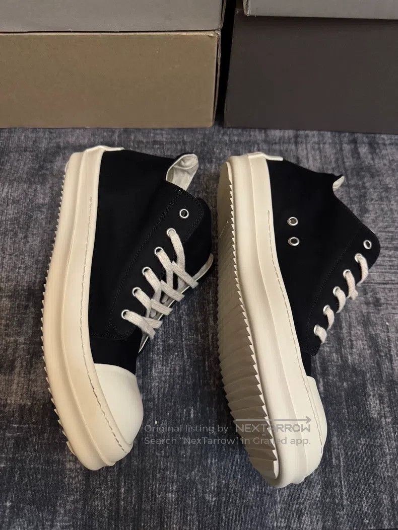 Rick Owens Rick Owens Duplex silk low-top large Converse shoes Size US 10 / EU 43 - 3 Thumbnail