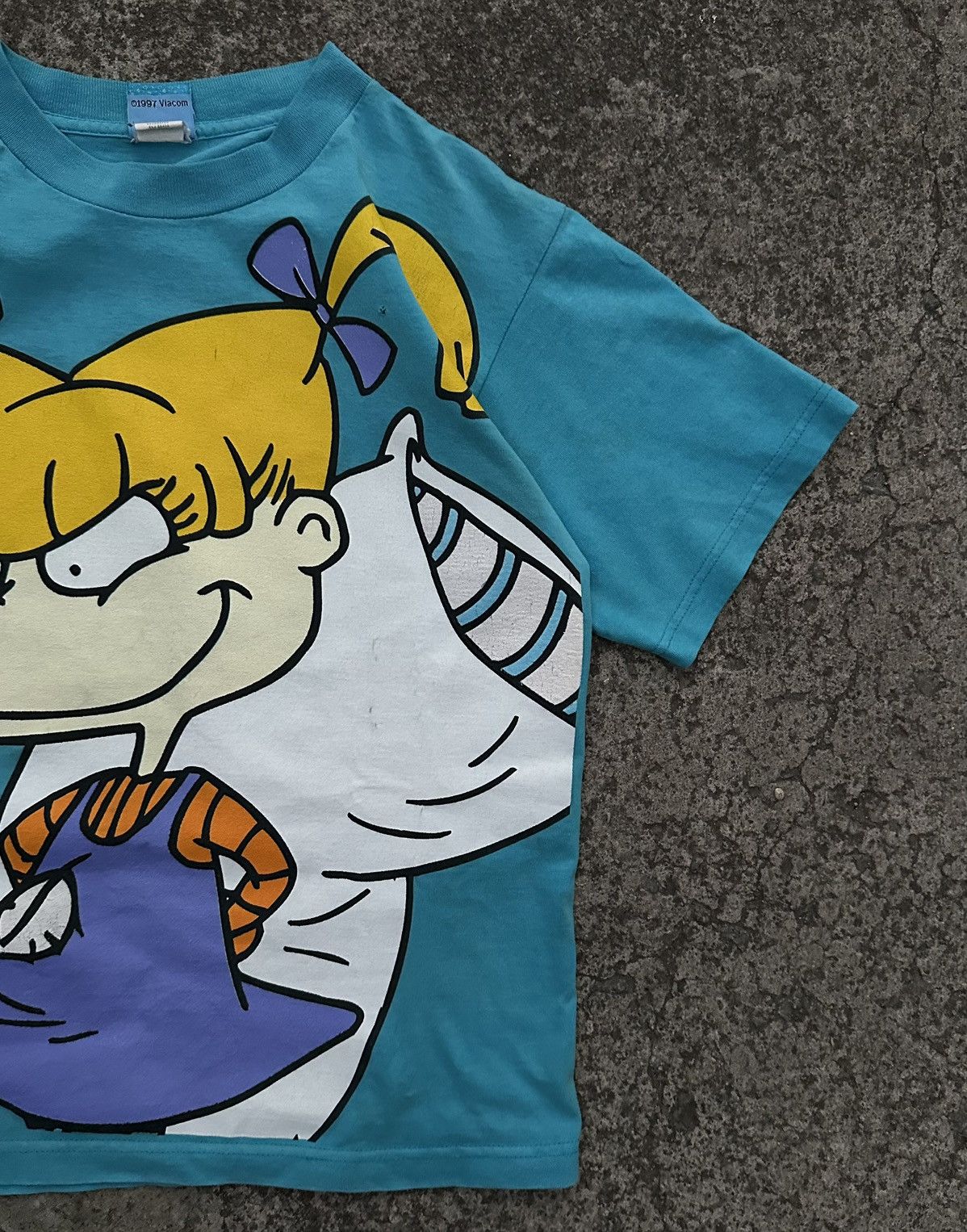 Nickelodeon Vintage 1997 Nickelodeon Rugrats All Over Print T-Shirt Size US S / EU 44-46 / 1 - 6 Thumbnail