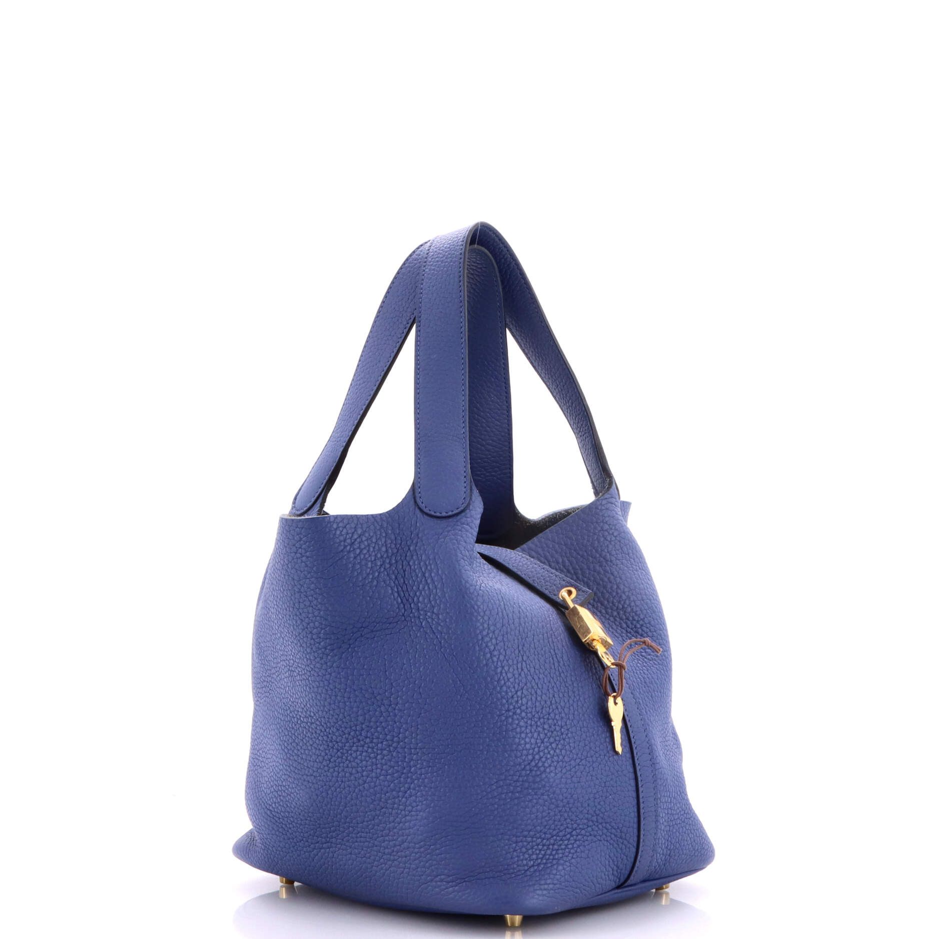 Hermes Picotin Lock Bag Clemence MM Size ONE SIZE - 1 Thumbnail