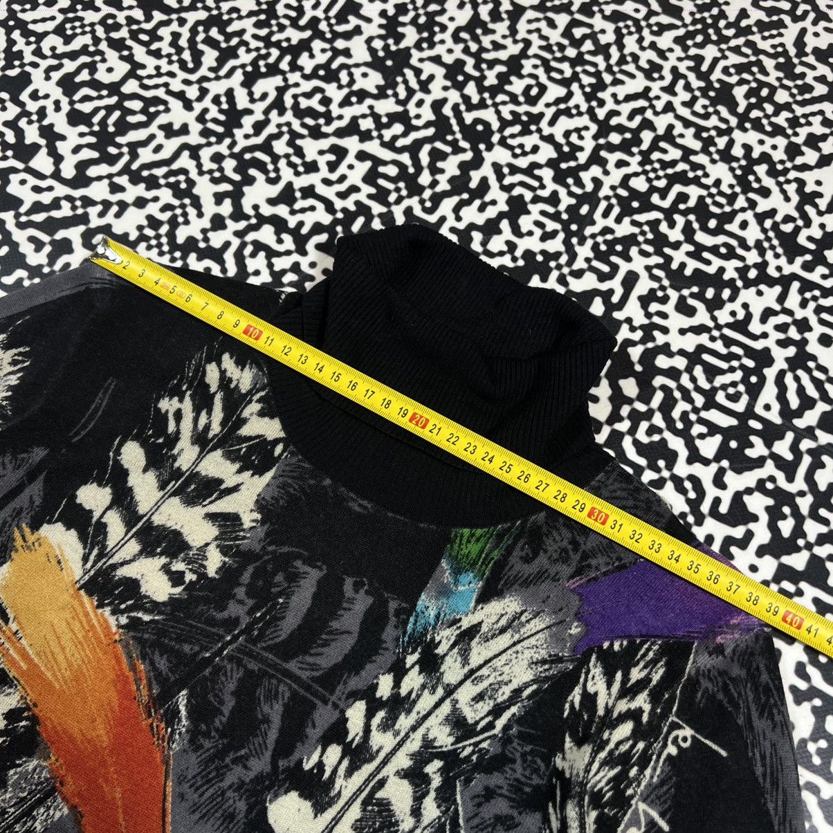 Iceberg Vintage Y2K Iceberg Luxury Abstract Floral Style Sweater 90s Size M / US 6-8 / IT 42-44 - 14 Thumbnail