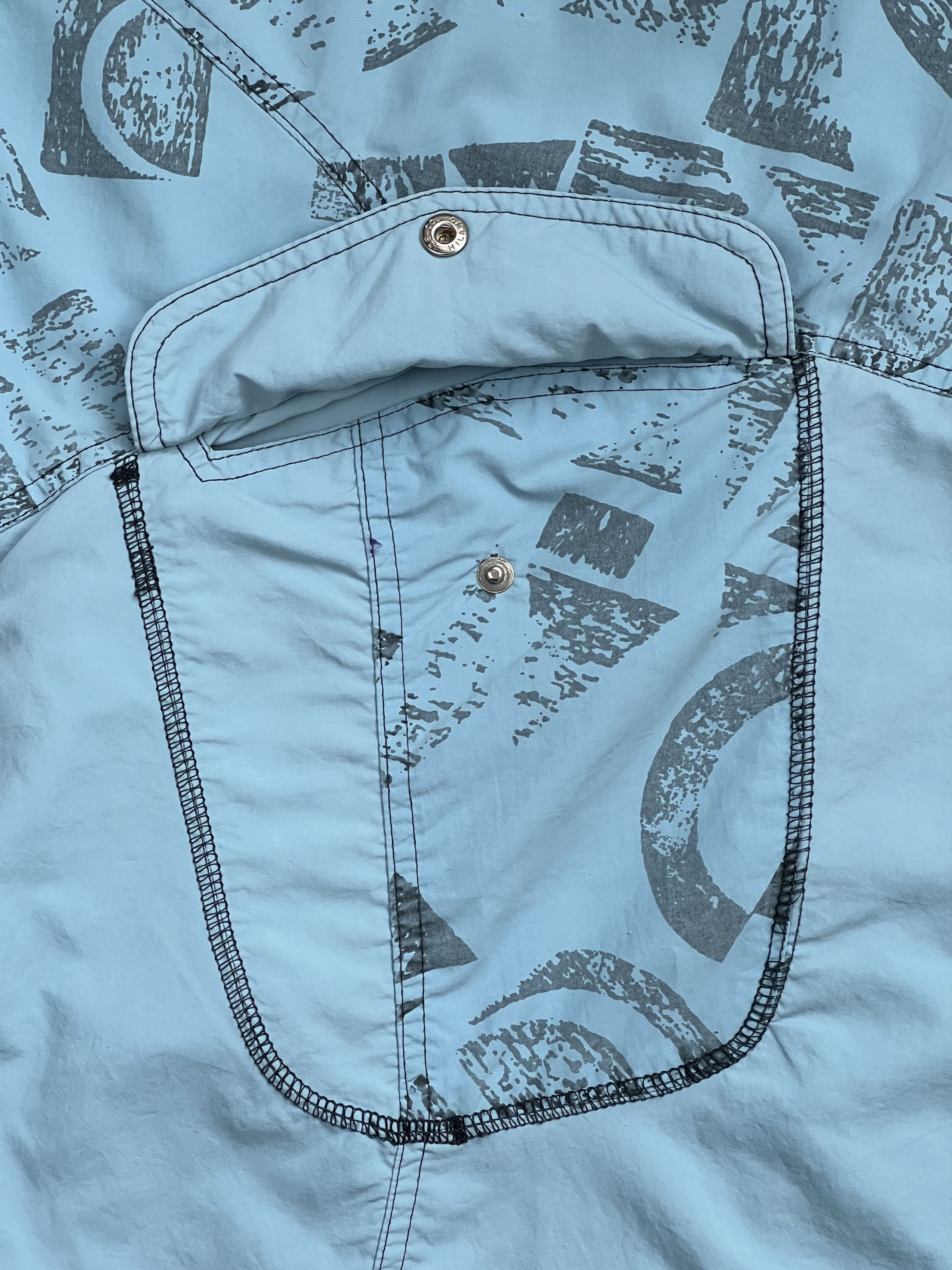 Reebok Vintage 90s Reebok Abstract Windbreaker Anorak Jacket Size US XL / EU 56 / 4 - 7 Thumbnail