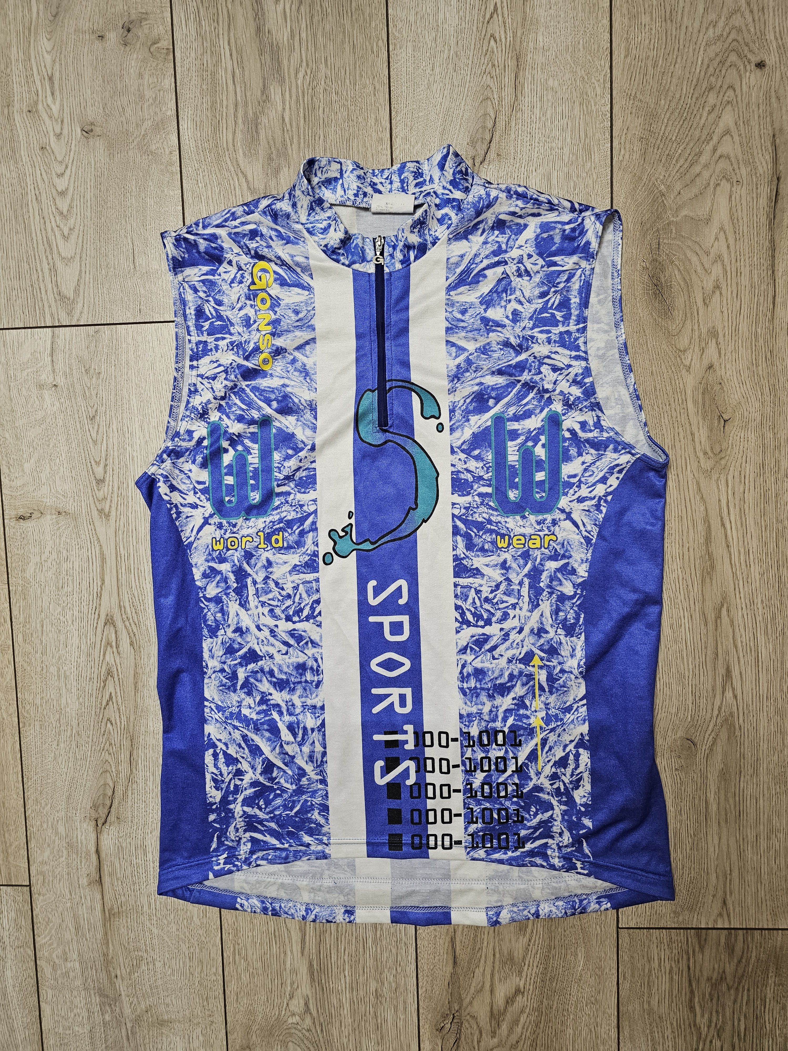 All Sport × Vintage VINTAGE GONSO SPORTS CYCLING JERSEY VELO SHIRT SLEEVELESS Size US M / EU 48-50 / 2 - 1 Thumbnail