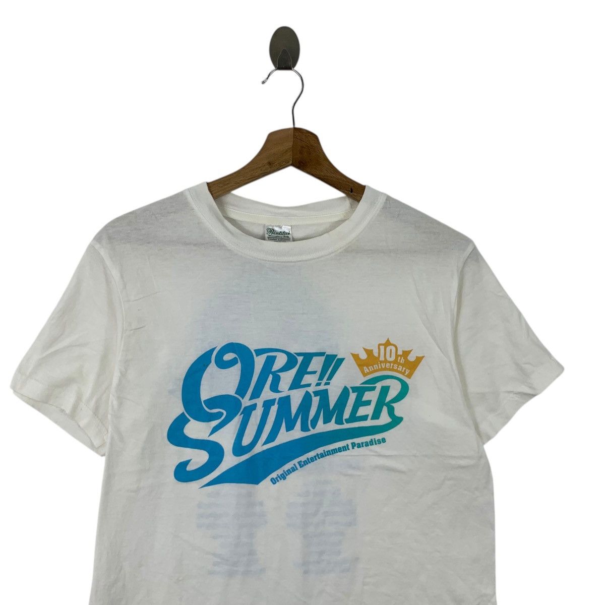 Orvis ORE!! SUMMER FESTIVAL Fuji Music Daisuke Ono Tee Shirt Top Size M / US 6-8 / IT 42-44 - 2 Thumbnail