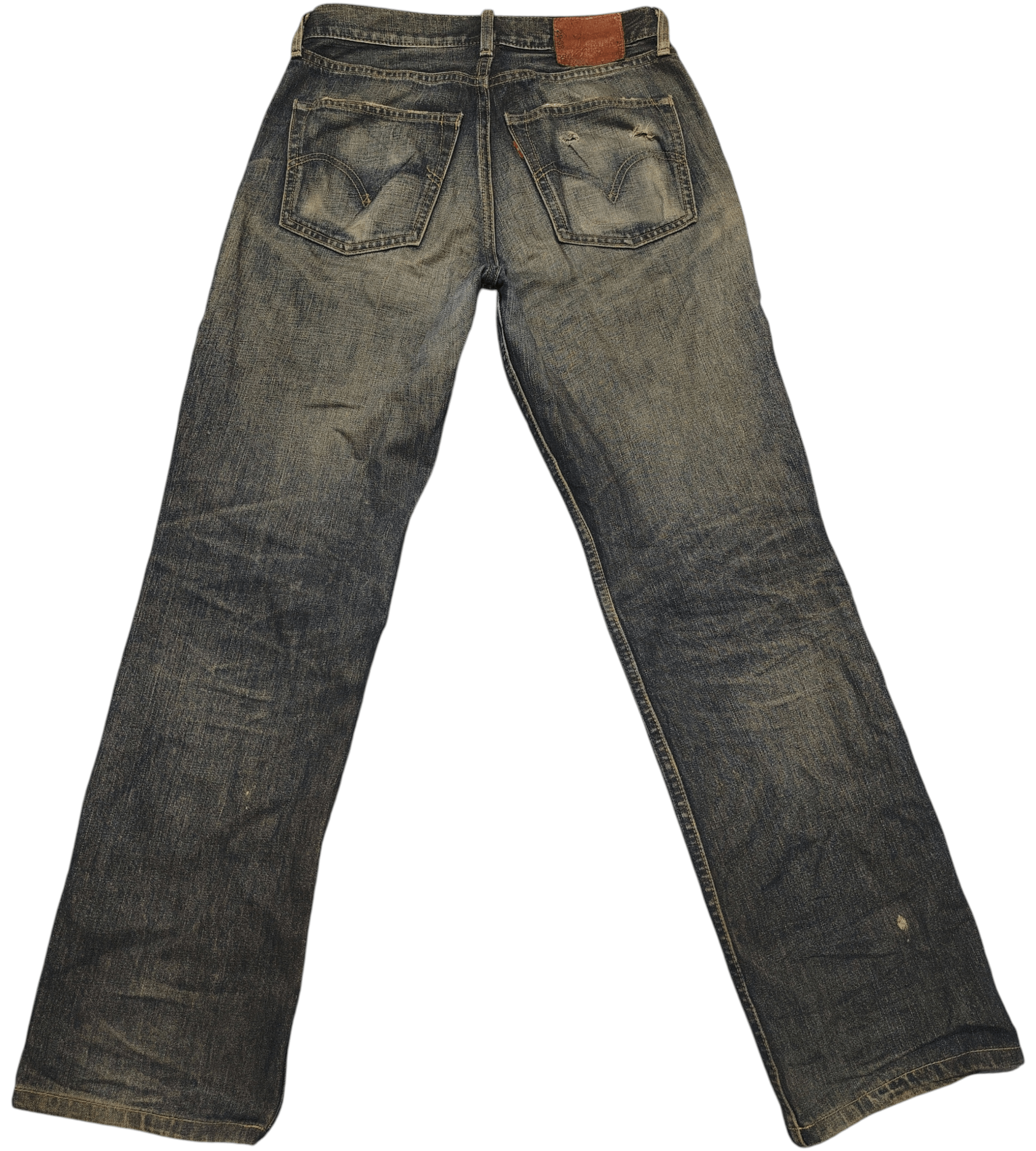 Levi's Vtg Levis 502 Distressed Jeans Size US 29 - 2 Thumbnail