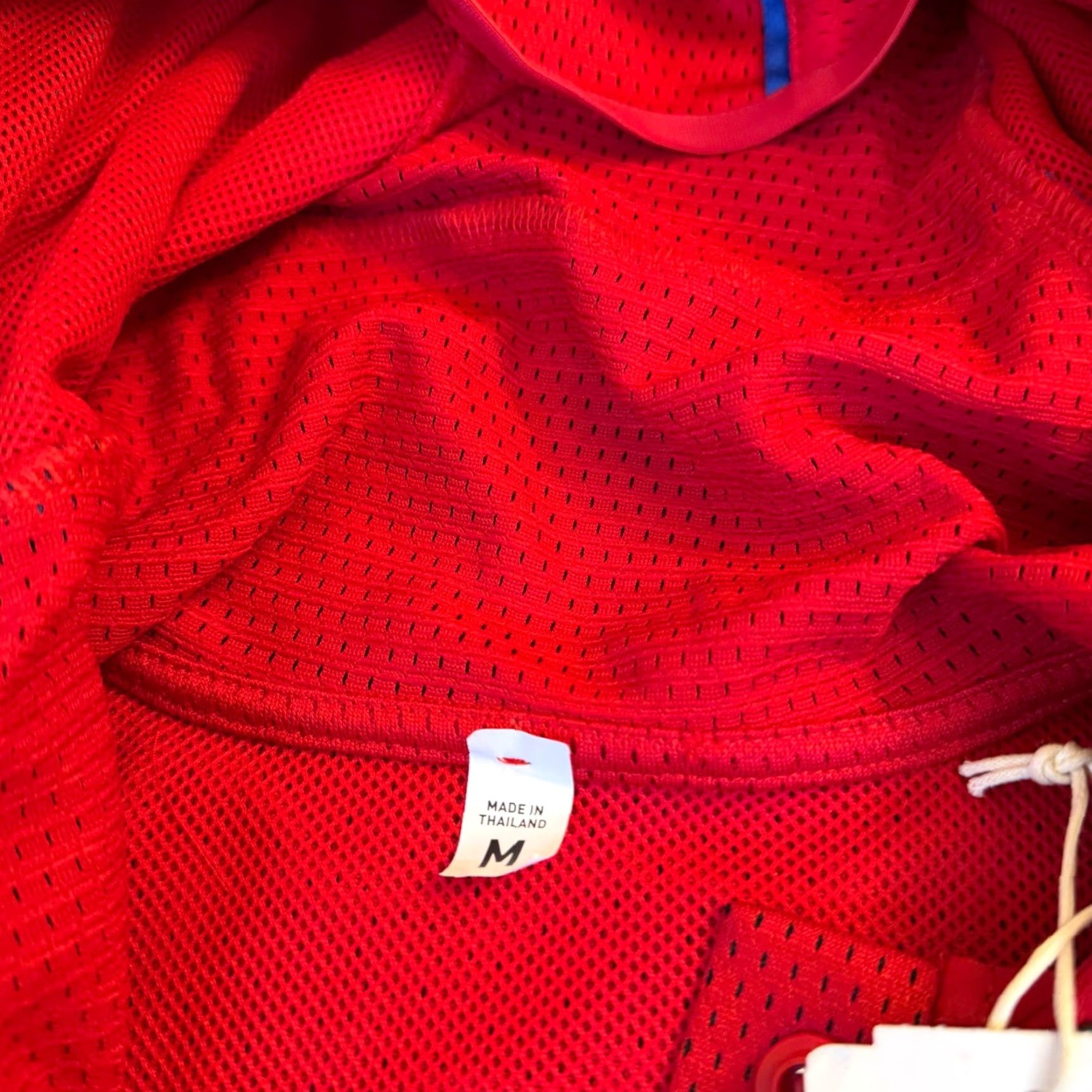 Adidas VINTAGE adidas Kansas Jayhawks Pullover Hoodie Jersey Red Blue Men's Medium NWT Size US M / EU 48-50 / 2 - 4 Thumbnail