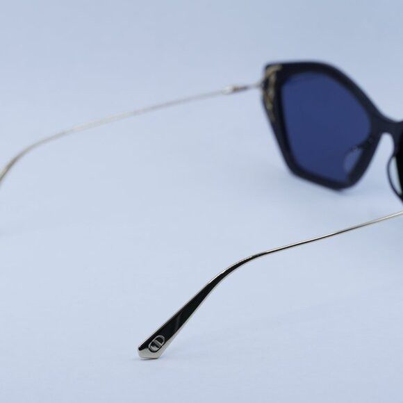 Dior 🕶️ New Dior MISSDIOR S1U 12B0 Sunglasses - Shiny Black/Gold Size ONE SIZE - 8 Thumbnail
