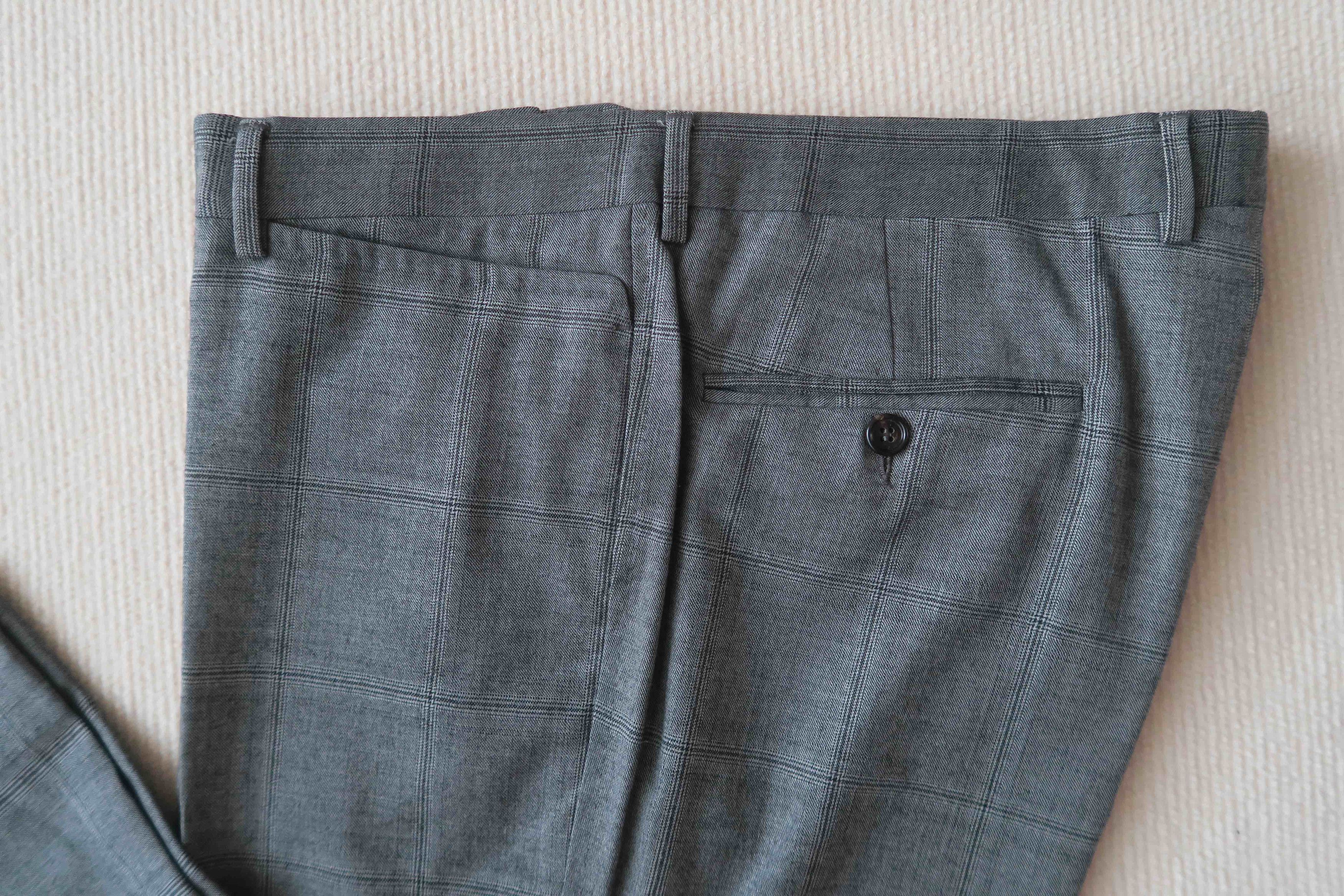 Gucci Gucci Gray Check Straight Leg Pants Size US 36 / EU 52 - 2 Thumbnail