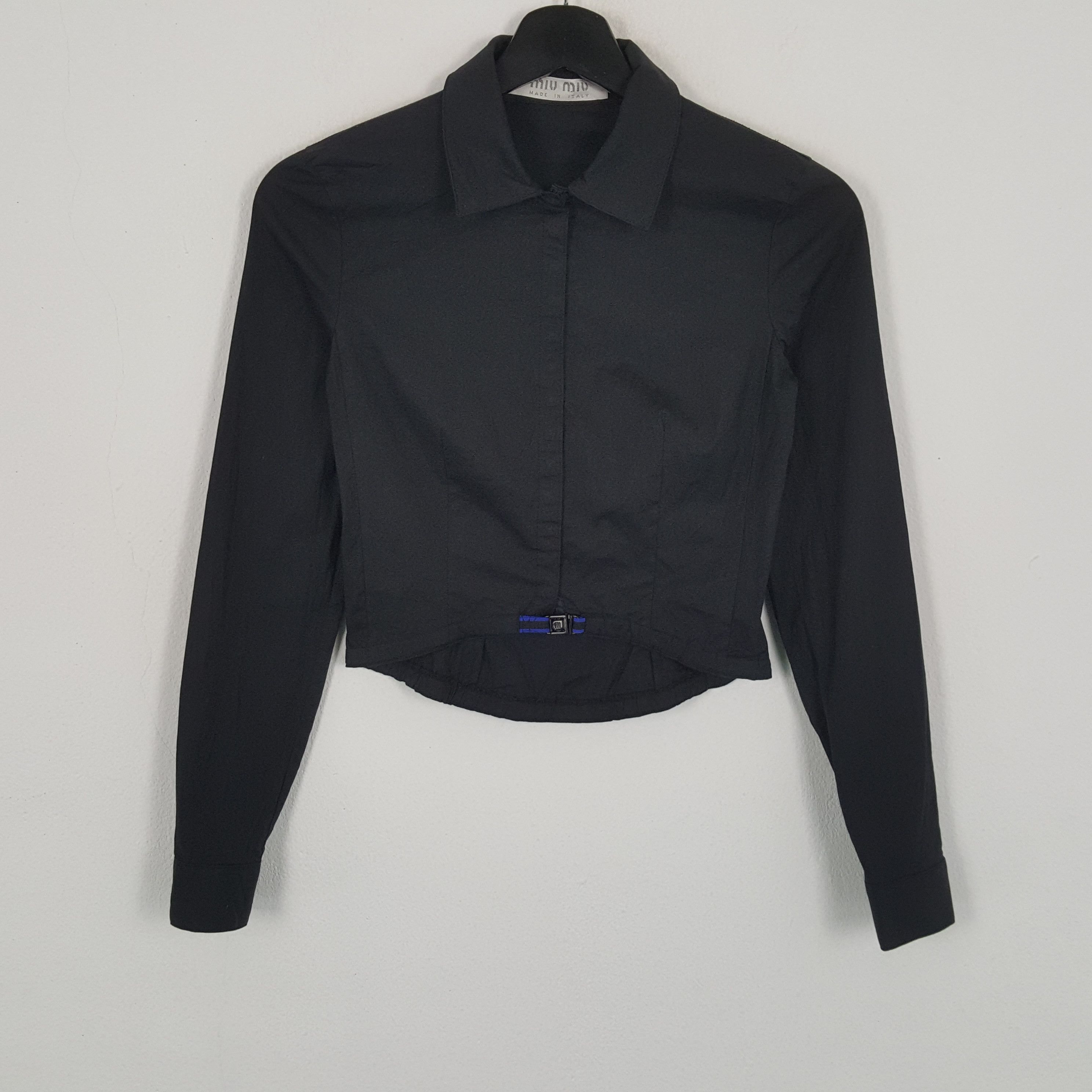 Miu Miu MIU MIU Fashion Designer Style Casual Shirt Size XXS / US 00 / IT 34 - 1 Thumbnail