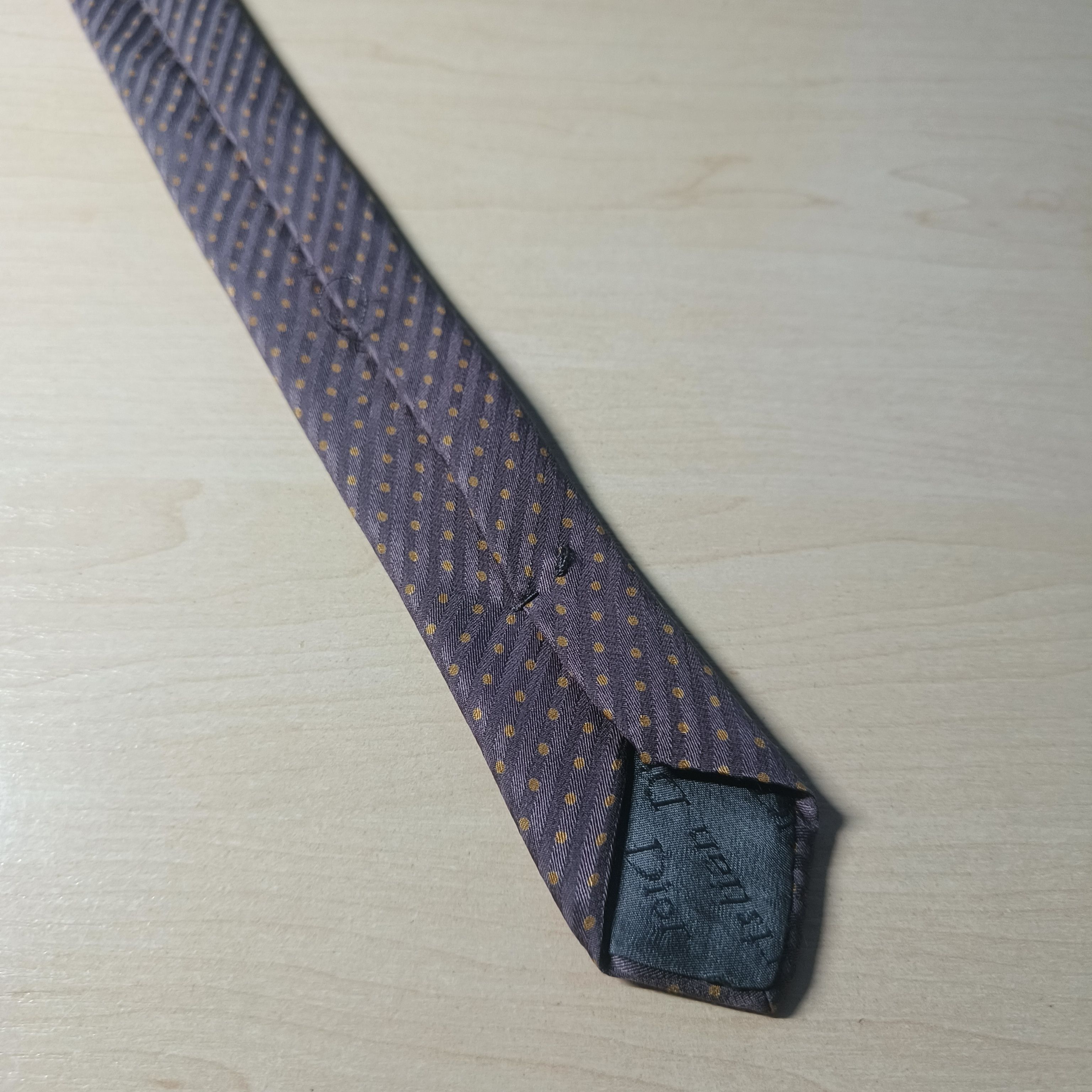 Christian Dior Monsieur Christian Dior Monsieur Vintage Striped Silk Tie Size ONE SIZE - 5 Thumbnail