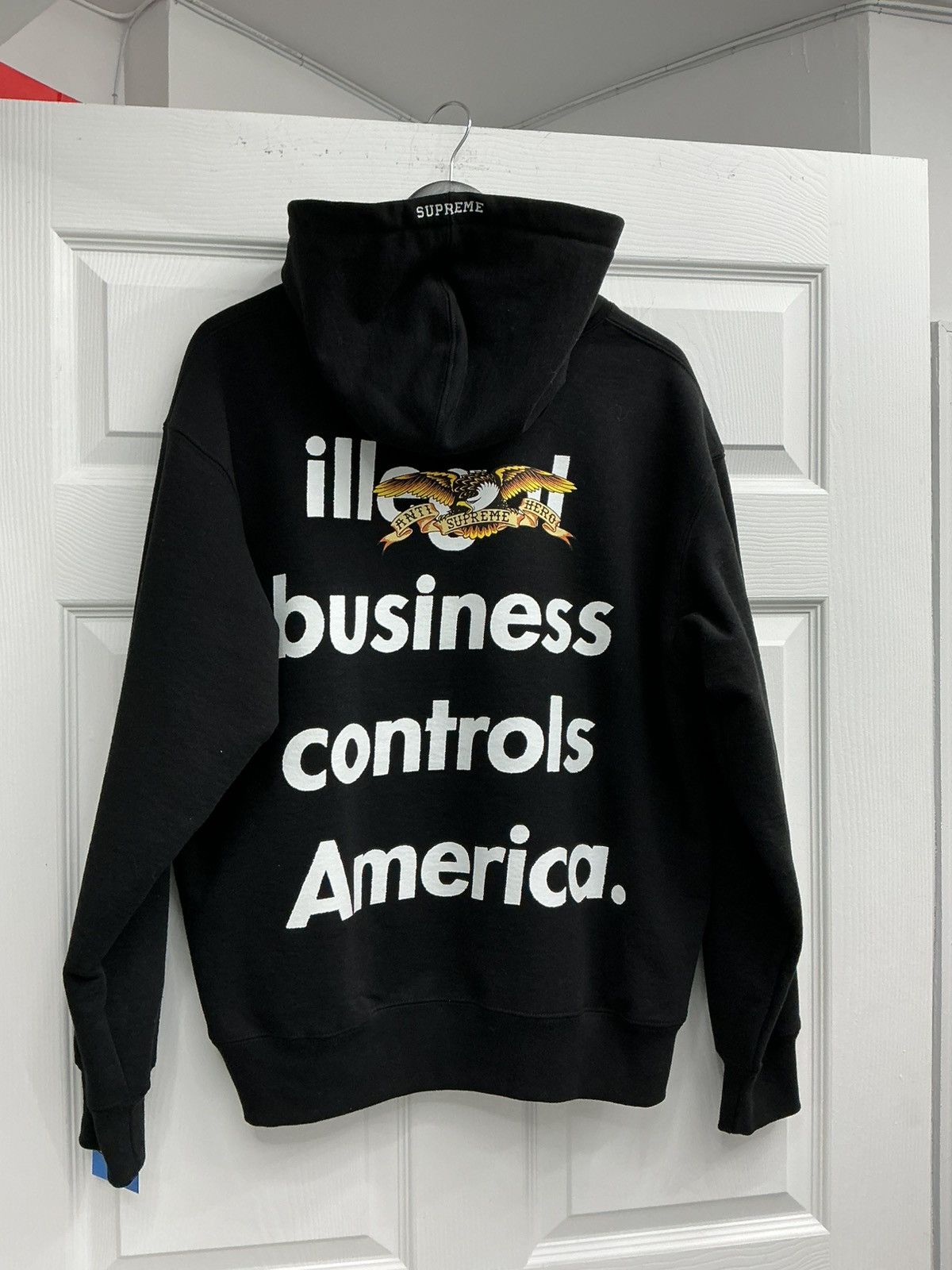 Supreme Supreme ANTIHERO Hooded Sweatshirt (FW25) Size US M / EU 48-50 / 2 - 2 Thumbnail
