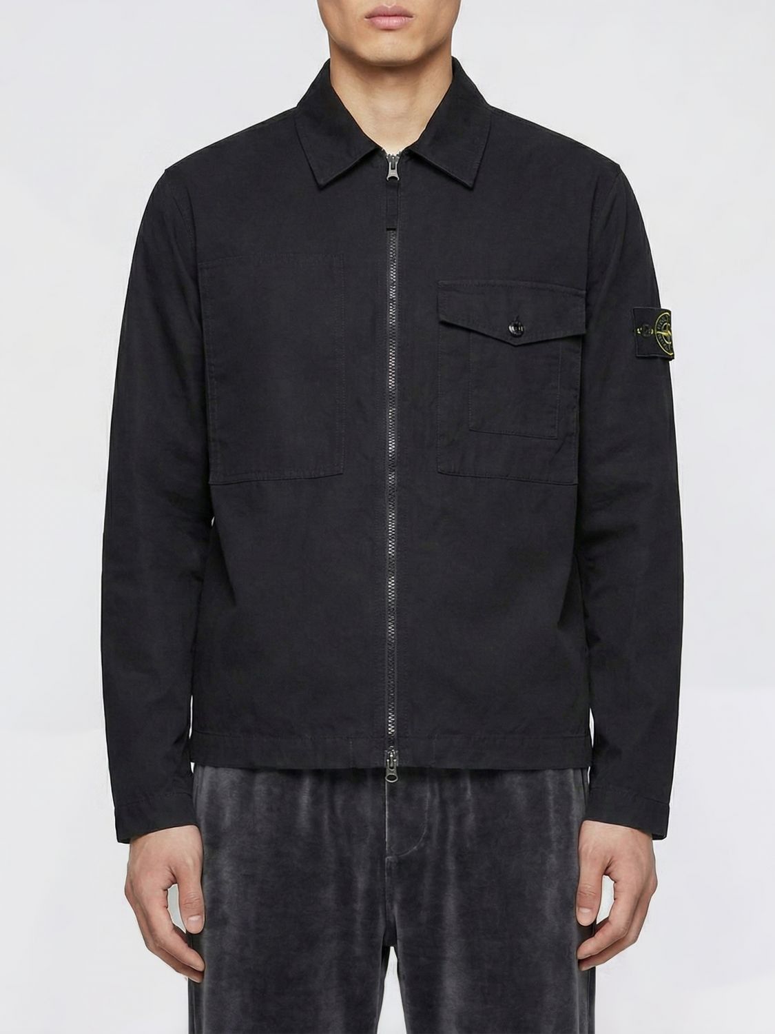 Stone Island Stone Island Jacket Men Black Size US L / EU 52-54 / 3 - 1 Thumbnail
