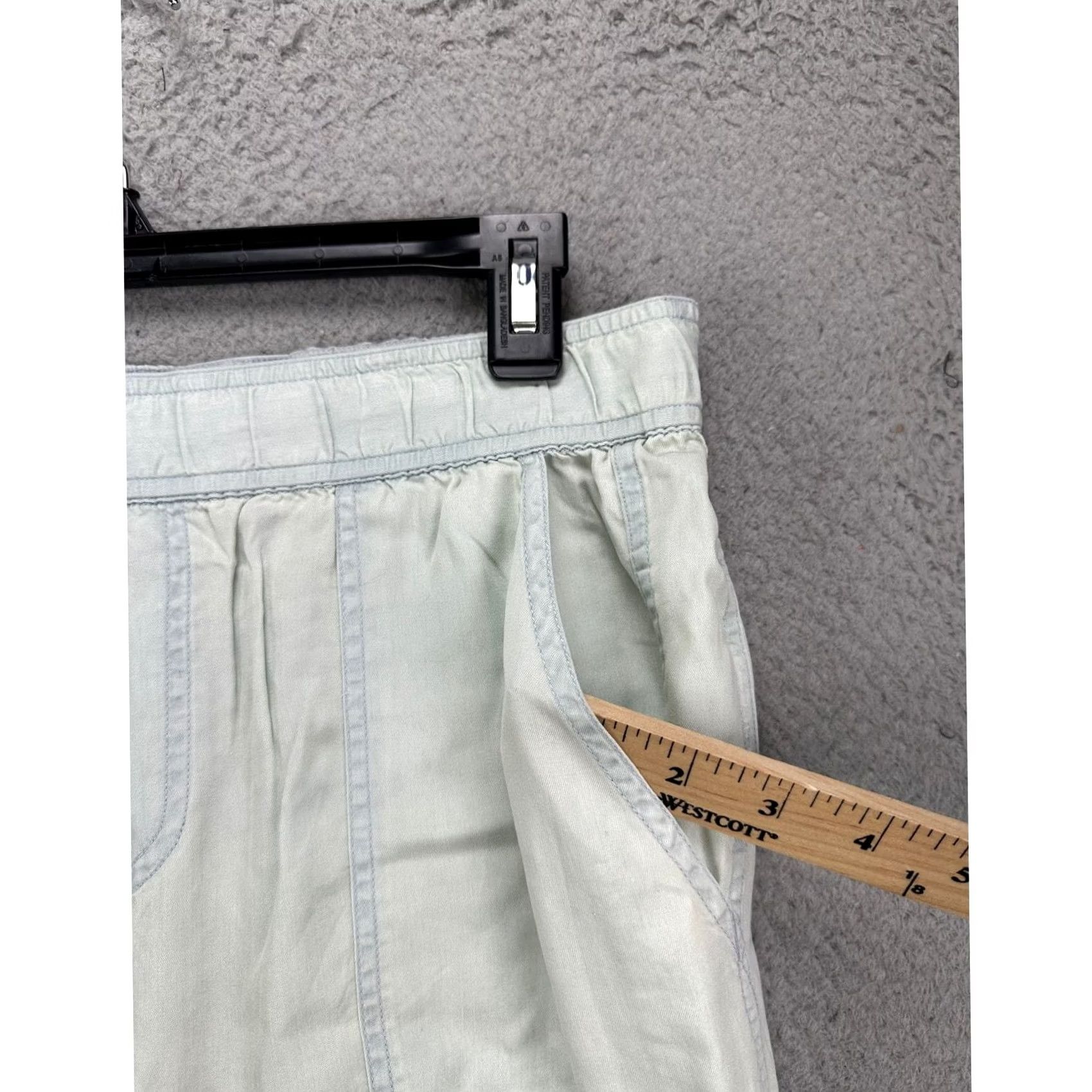 Prana VINTAGE Prana Jogger Pants Womens XS Wash Blue Lightweight NEW D2 Size 26" / US 2 / IT 38 - 6 Thumbnail