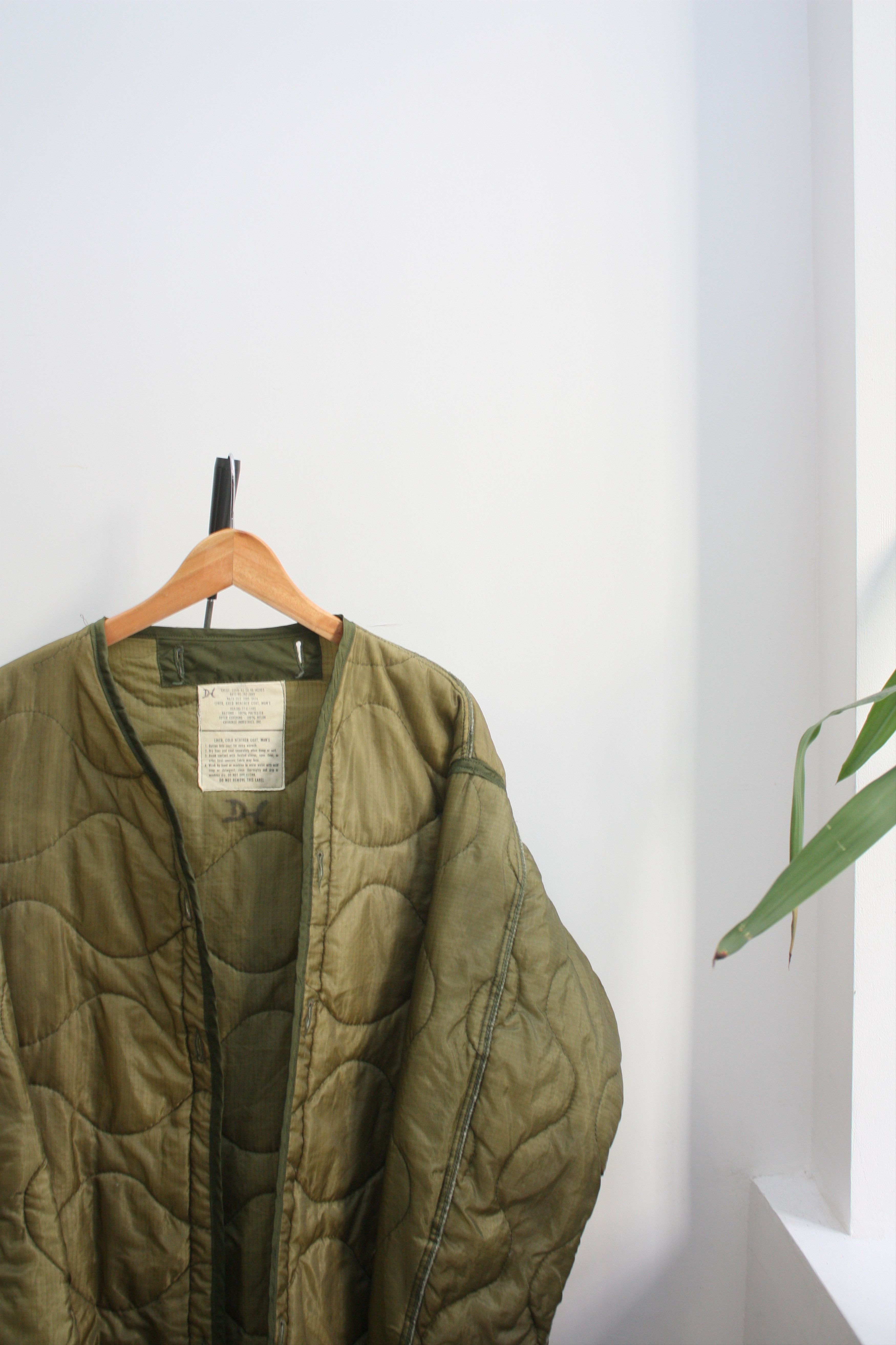 Vintage US Army Green Vintage Liner Men's Large Size US L / EU 52-54 / 3 - 2 Thumbnail