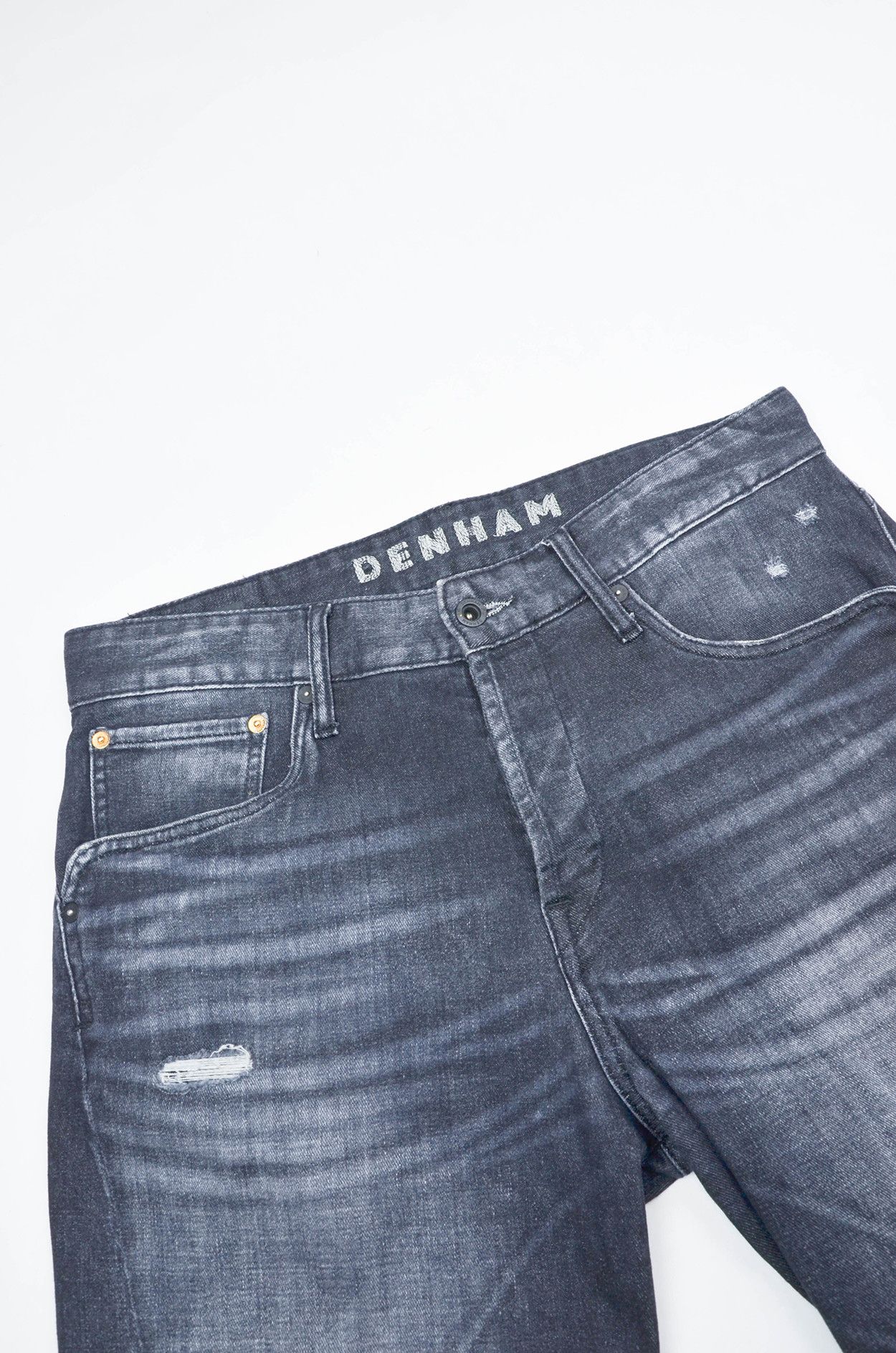 DENHAM Denham Fusion Regular Tapered Jeans Candiani Denim -W32 L30 Size US 32 / EU 48 - 3 Thumbnail