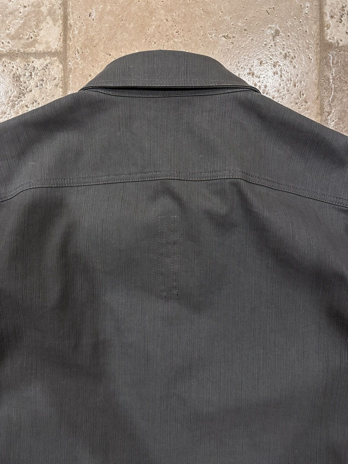 Rick Owens Drkshdw Rick Owens SS22 Drkshdw Dark Dust Denim Outershirt Size US M / EU 48-50 / 2 - 13 Thumbnail