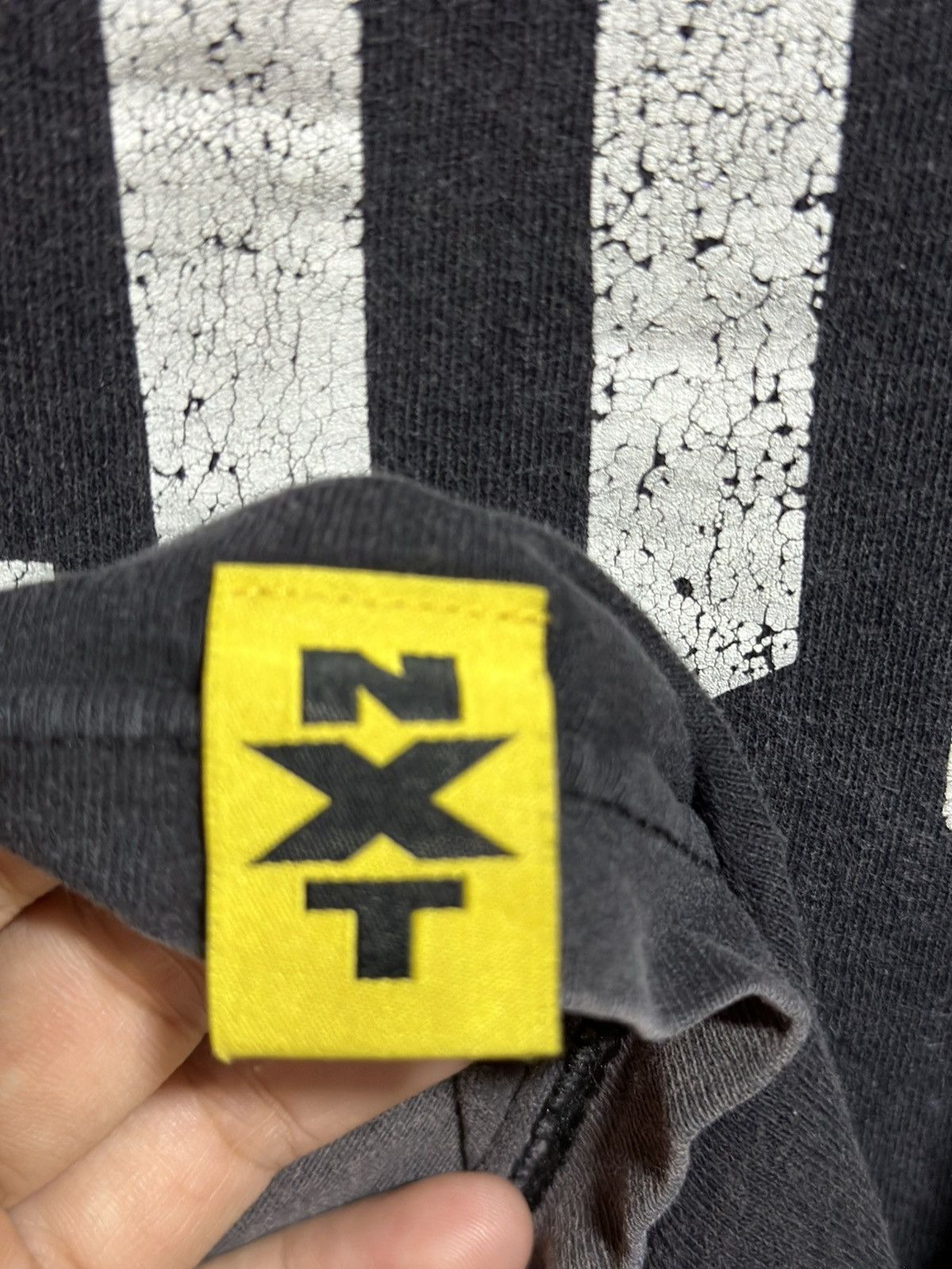Vintage Thrashed Vintage Nxt Balor Club Worldwide Sun Faded Tee Size US XL / EU 56 / 4 - 4 Thumbnail