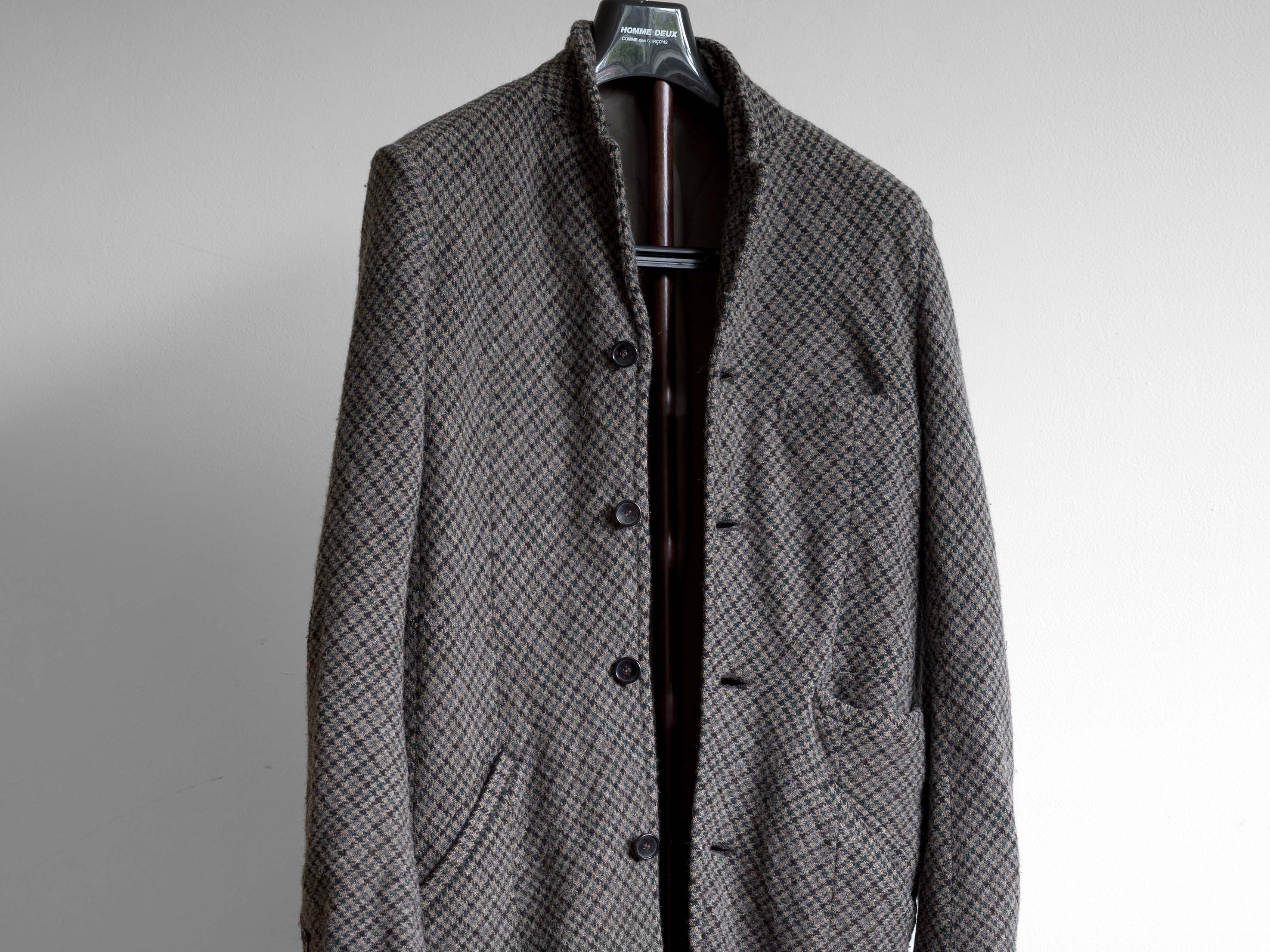 Undercover AW2011 UNDERCOVER HOUNDSTOOTH WOOL TWEED CHESTER COAT Size US M / EU 48-50 / 2 - 1 Thumbnail