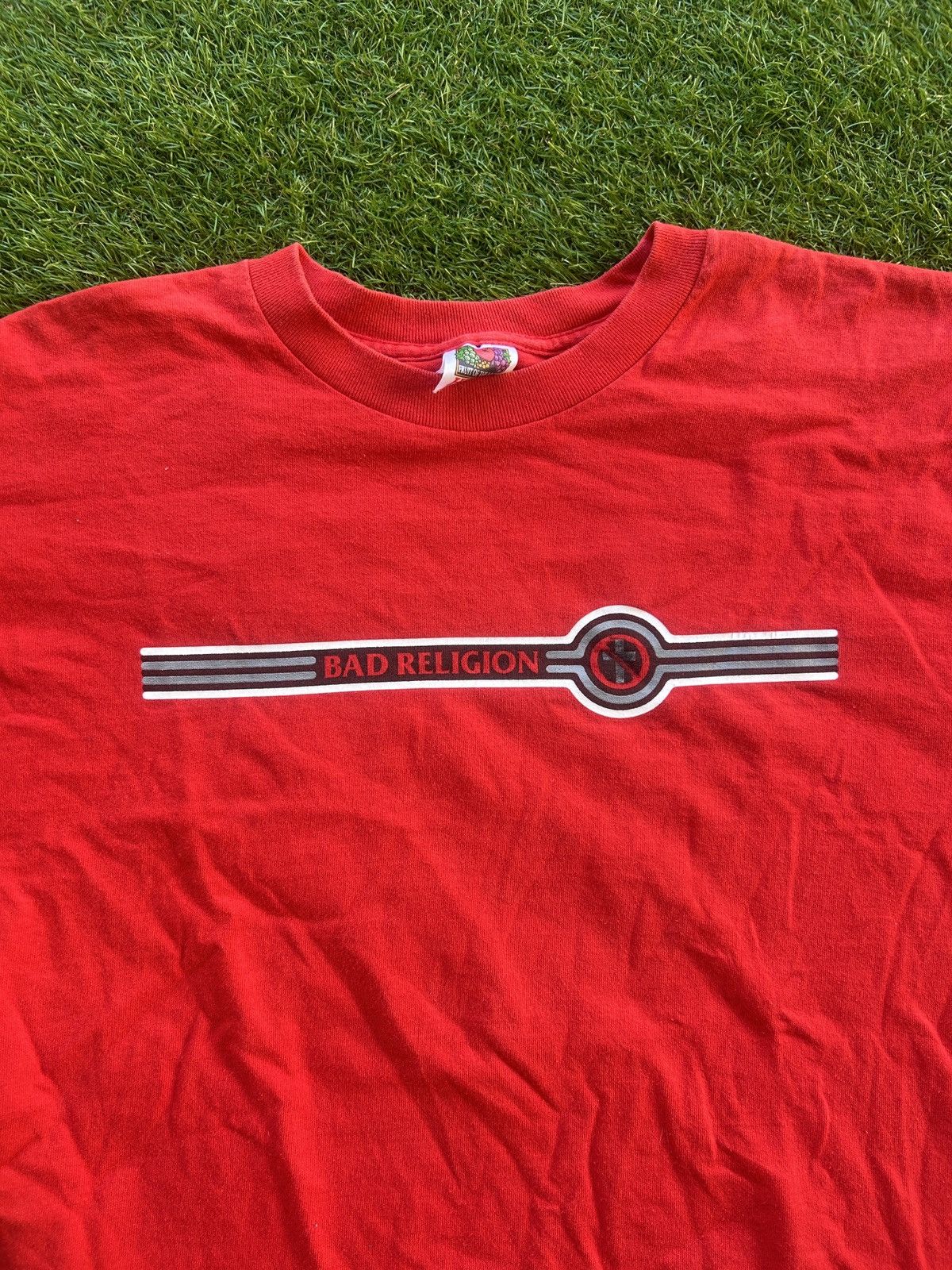 Band Tees Vintage 90s Bad Religion Punk Rock T-Shirt Size US L / EU 52-54 / 3 - 1 Thumbnail