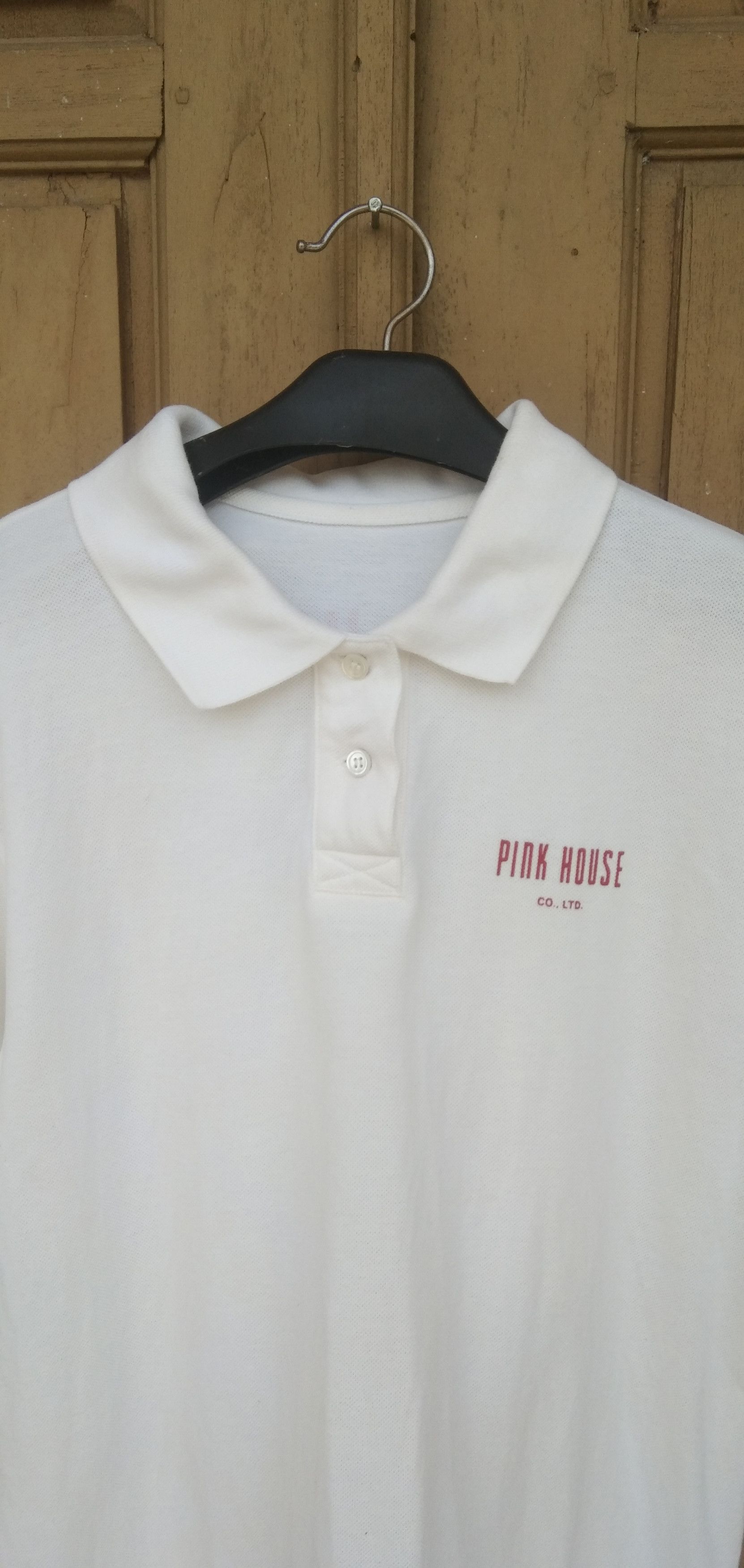 Vintage Pink house x karl helmut collar shirt Size L / US 10 / IT 46 - 4 Thumbnail